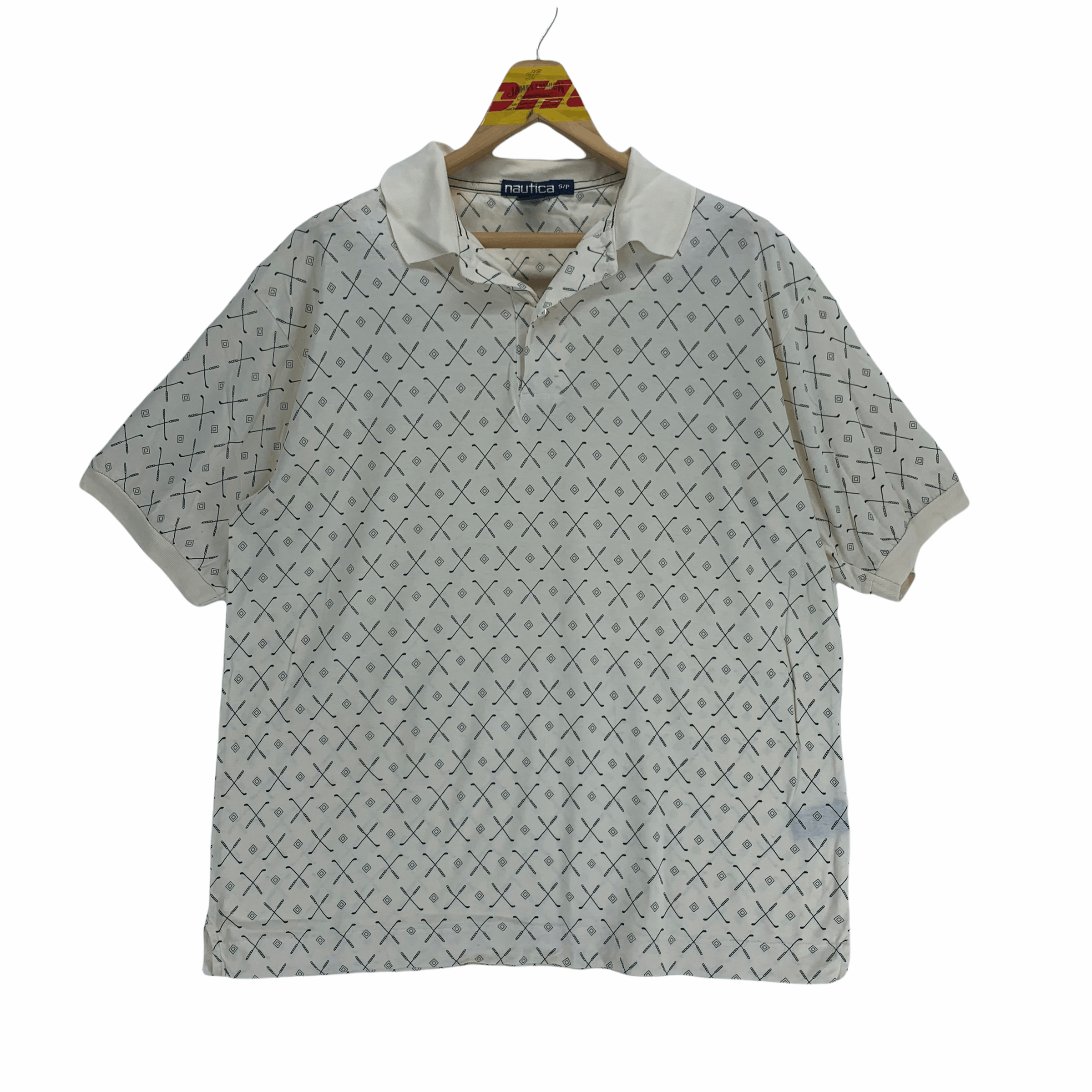 Nautica Nautica Made in Canada Golf Clubs Polo #3398-54 Size US S / EU 44-46 / 1 - 1 Thumbnail