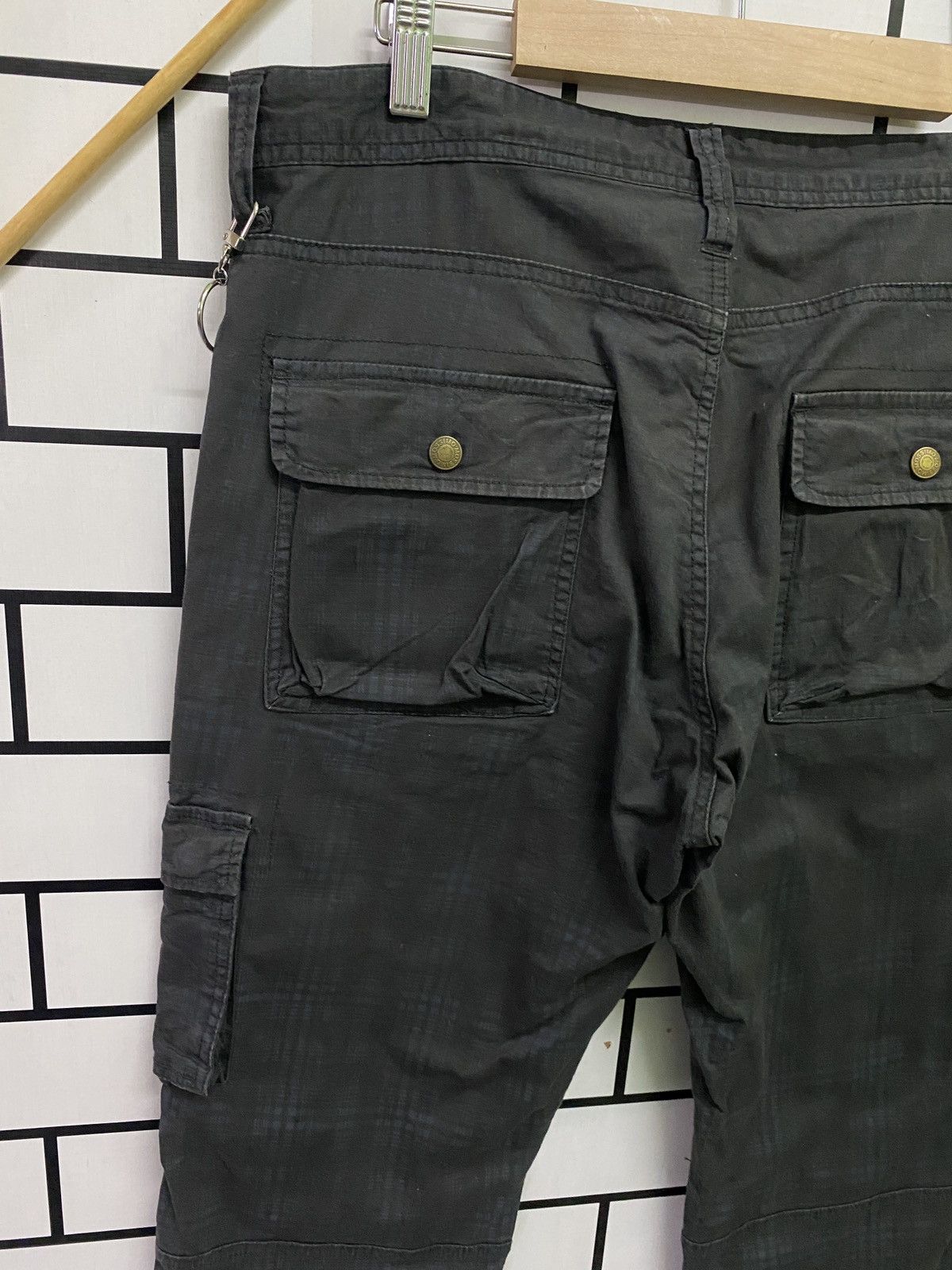 Japanese Brand × Mossimo Japanese Tactical MOSSIMO Checked Multi pocket Cargo Pants Size US 32 / EU 48 - 11 Thumbnail