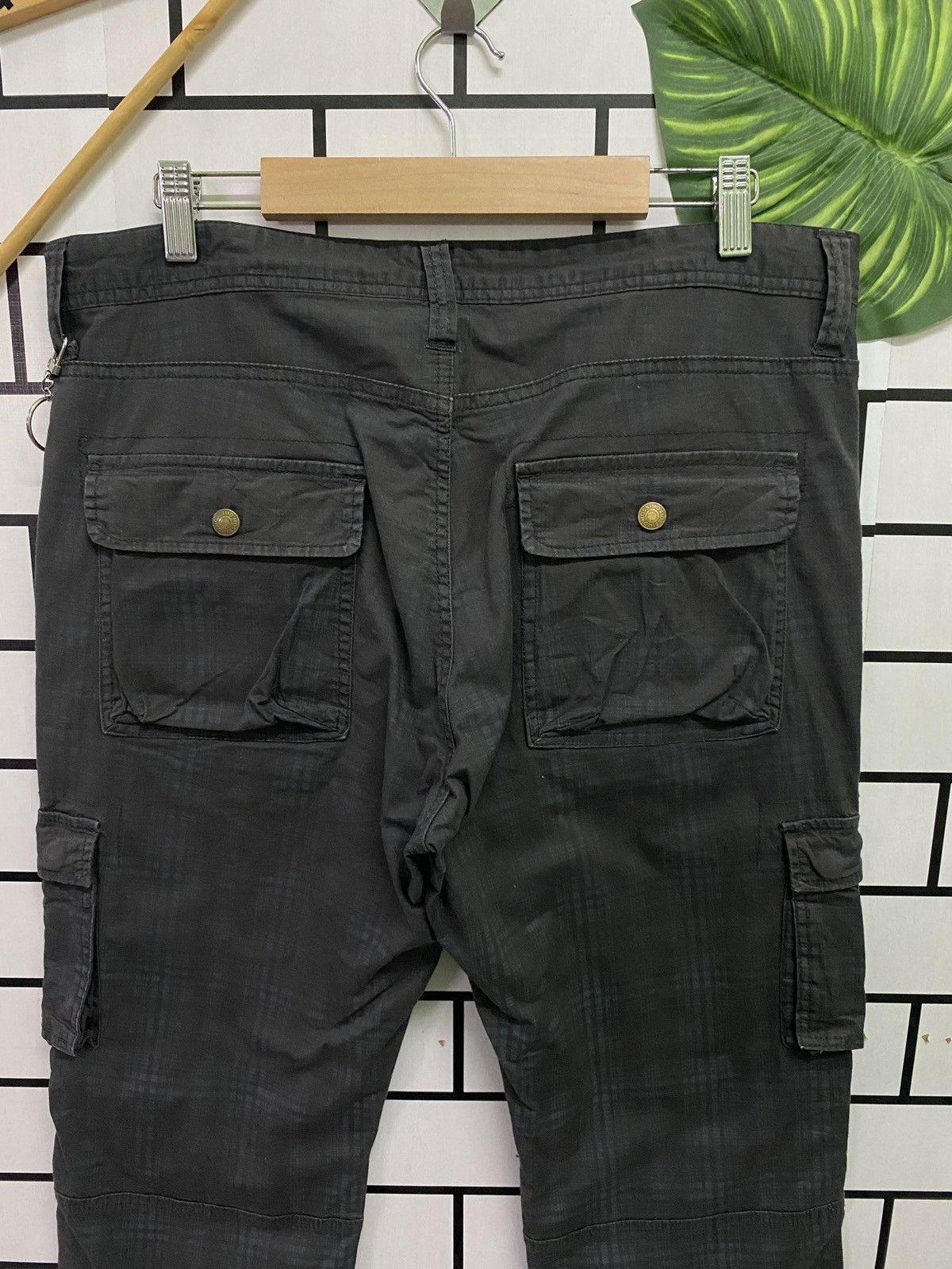 Japanese Brand × Mossimo Japanese Tactical MOSSIMO Checked Multi pocket Cargo Pants Size US 32 / EU 48 - 10 Thumbnail