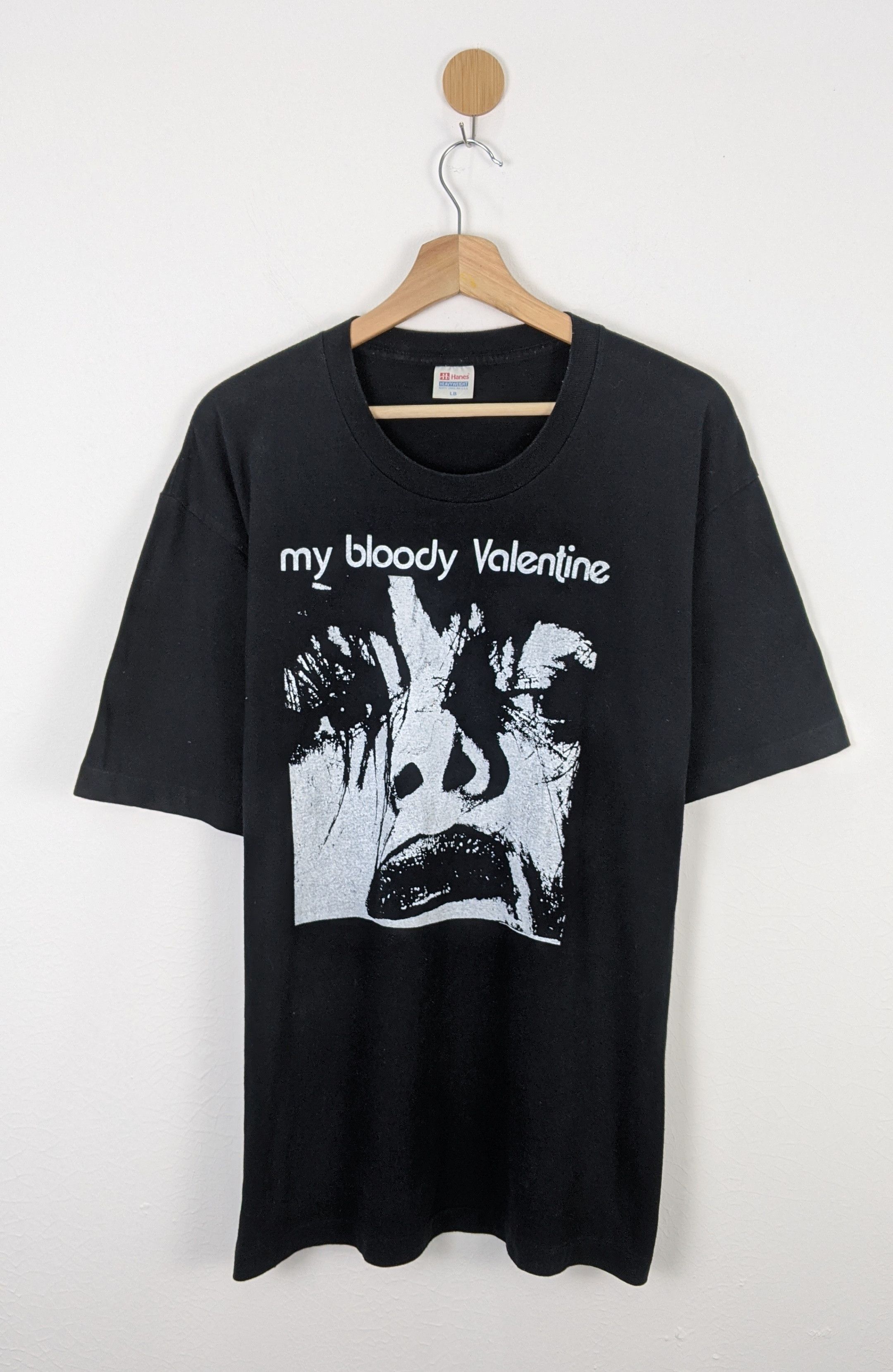 image of Vintage My Bloody Valentine Mbv Shirt in Black, Men's (Size Large)