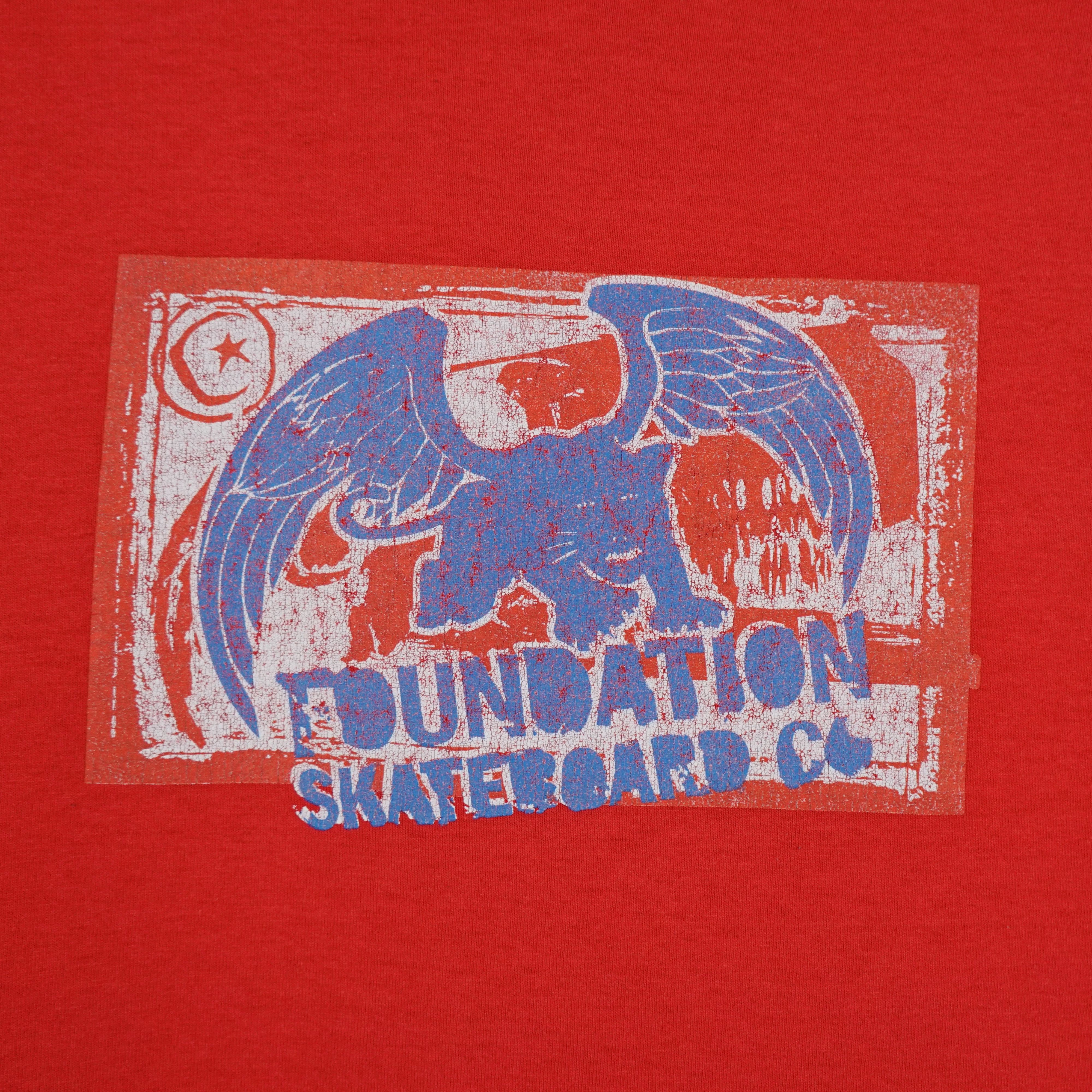Powell Peralta × Tony Hawk × Vintage Vintage Fondation Skateboard t shirt early 2000s Size US L / EU 52-54 / 3 - 2 Thumbnail