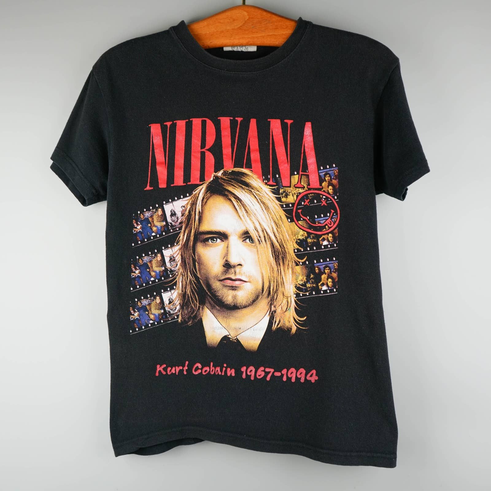 Band Tees × Vintage 1990s Nirvana Kurt Cobain Memorial Tee | Grailed