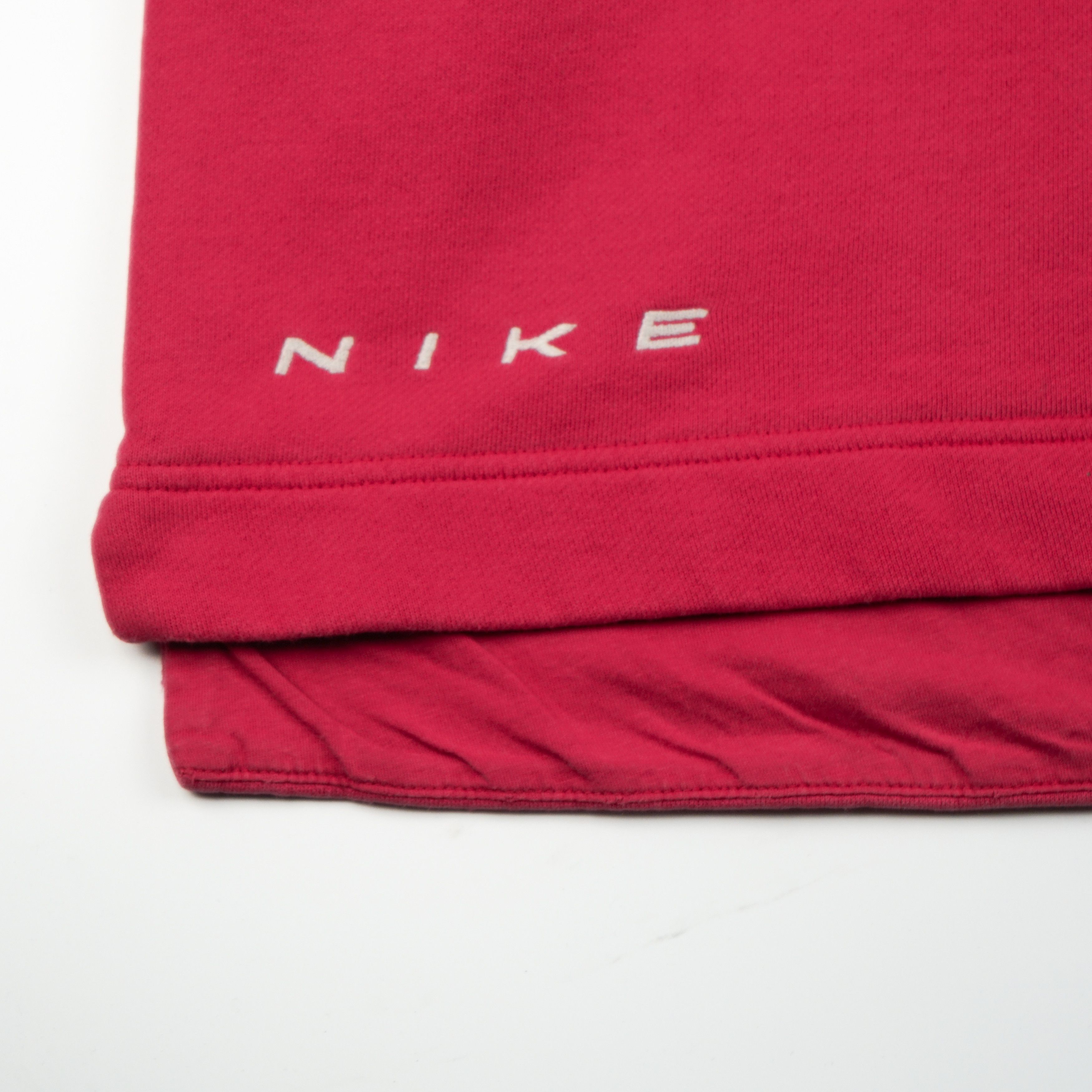 Nike × Vintage 1990s Nike Center Logo Sweatshirtd Distressed Size US XL / EU 56 / 4 - 3 Thumbnail
