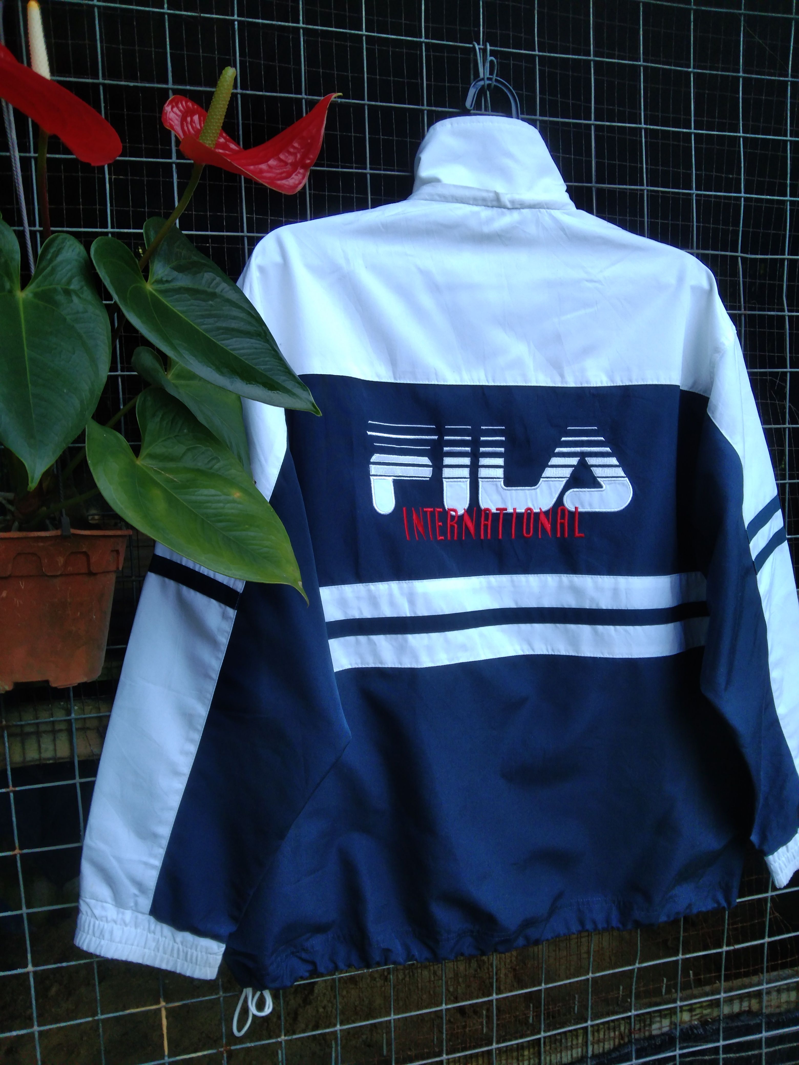 Pre-owned Fila International X  Tennis Lightlayers Jacket In Multicolor