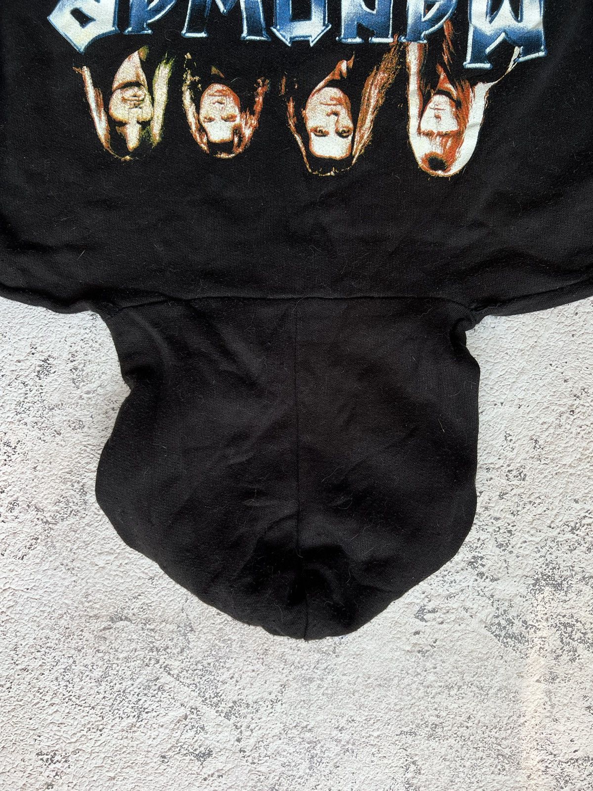 Band Tees × Vintage Vintage Manowar warriors of the world hoodie Size US L / EU 52-54 / 3 - 11 Thumbnail