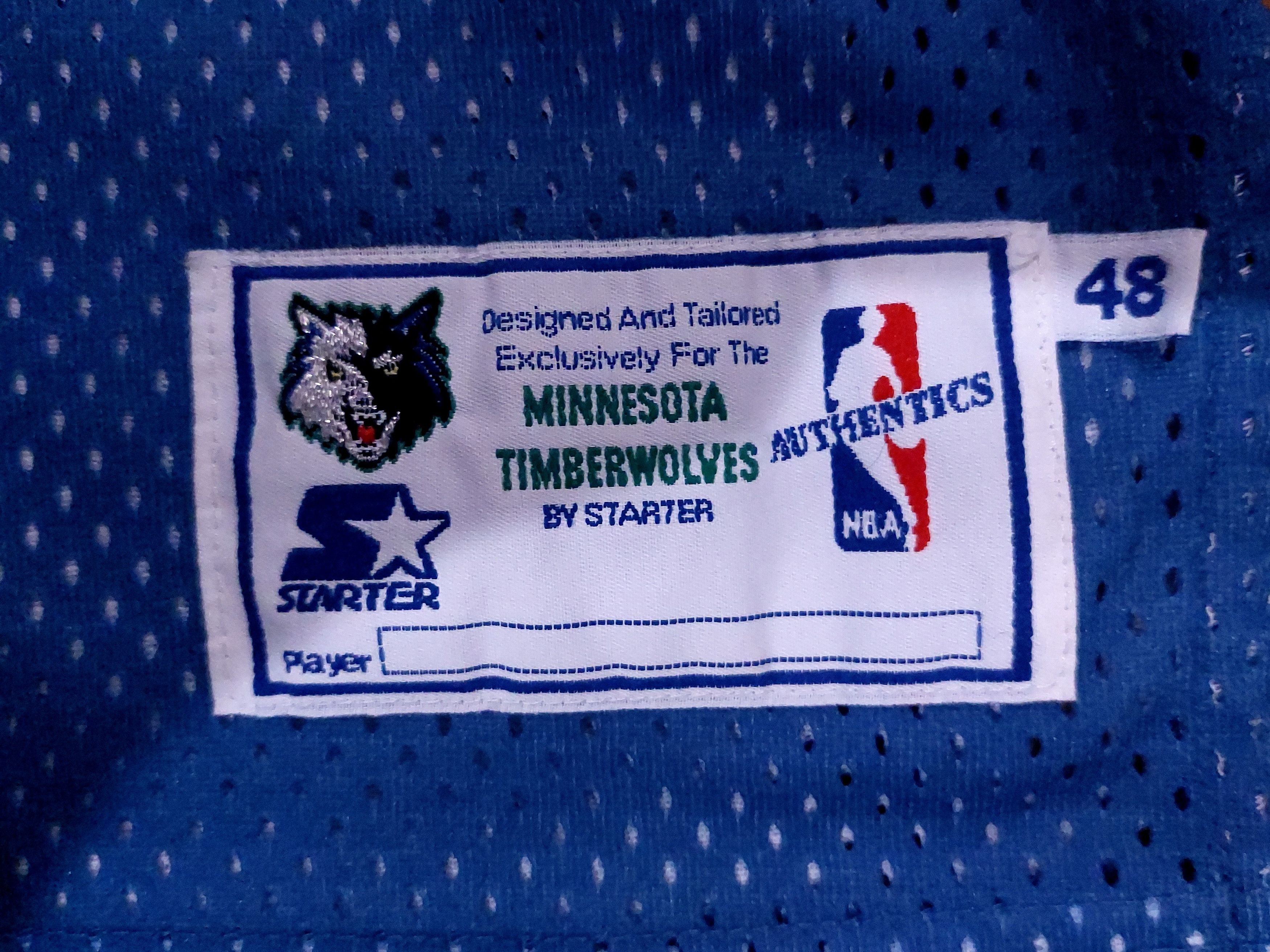 NBA × Starter Tom Gugilotta Minnesota Timberwolves Authentic Starter Size US XL / EU 56 / 4 - 3 Thumbnail