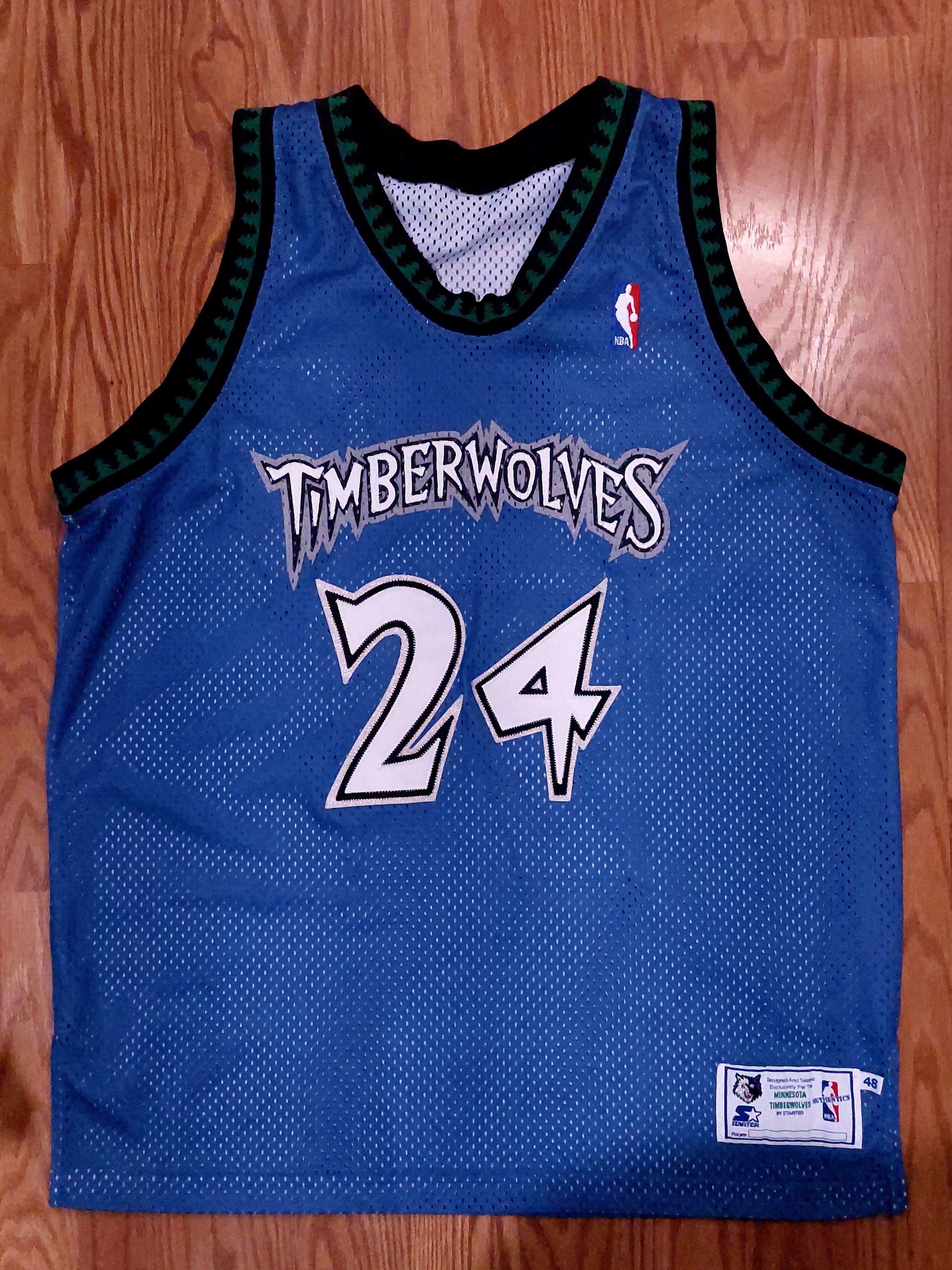 NBA × Starter Tom Gugilotta Minnesota Timberwolves Authentic Starter Size US XL / EU 56 / 4 - 2 Thumbnail
