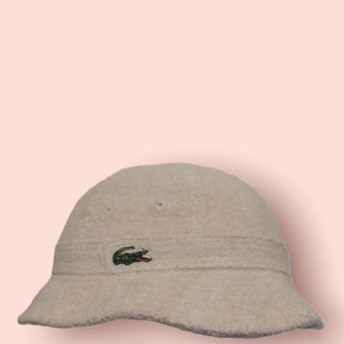 Japanese Brand × Lacoste × Vintage VINTAGE LACOSTE TERRY CLOTH 6 PANELS BUCKET HAT JAPAN Size ONE SIZE - 8 Thumbnail