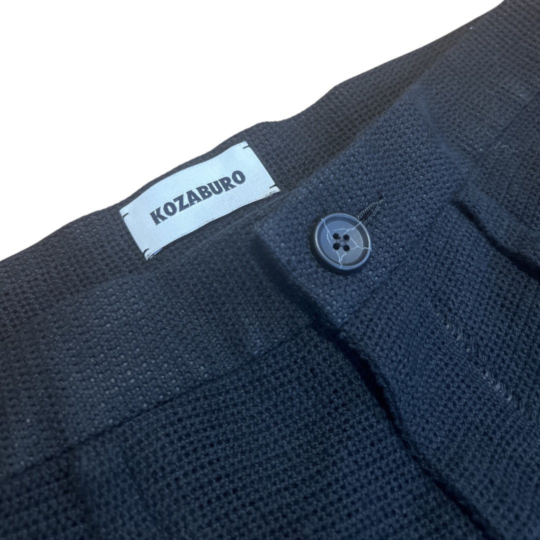 Japanese Brand KOZABURO KARAMI NET TAILORED TROUSERS Size US 34 / EU 50 - 6 Thumbnail