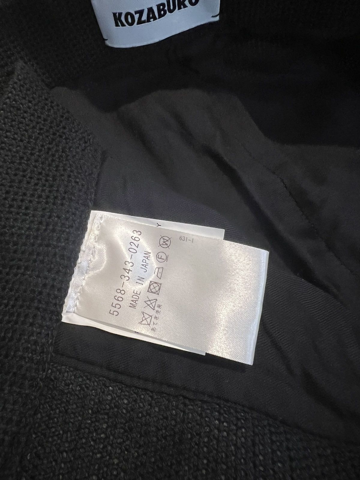 Japanese Brand KOZABURO KARAMI NET TAILORED TROUSERS Size US 34 / EU 50 - 7 Thumbnail