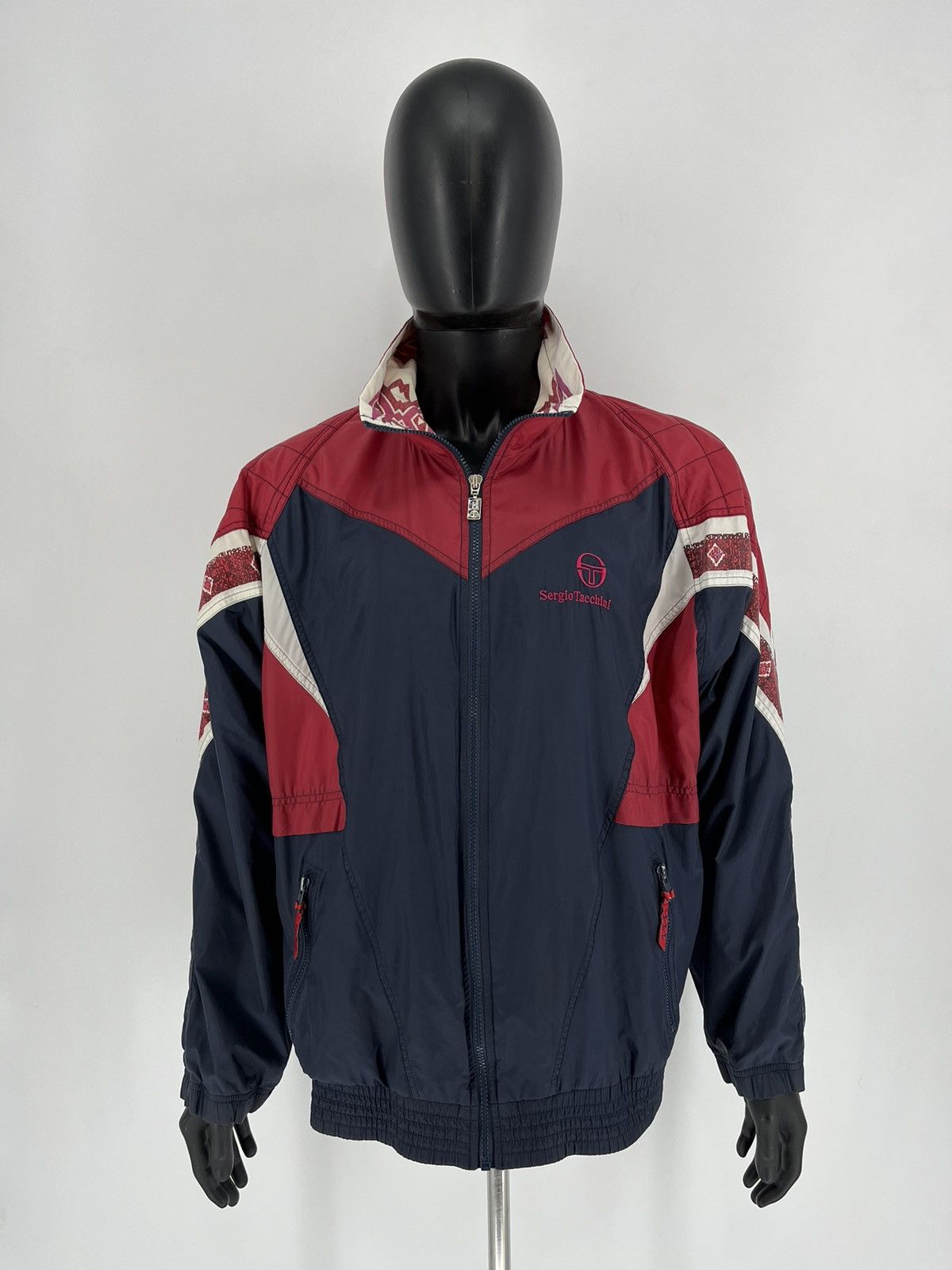 Sergio Tacchini × Vintage vintage 90s Sergio Tacchini Light Jackets Travis Style Size US L / EU 52-54 / 3 - 2 Thumbnail