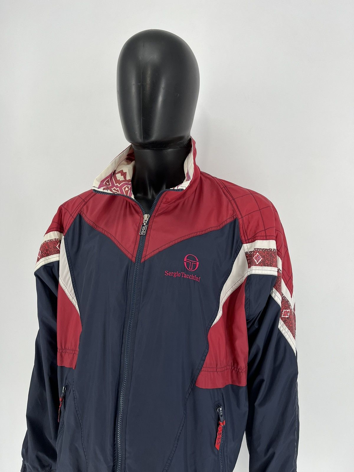 Sergio Tacchini × Vintage vintage 90s Sergio Tacchini Light Jackets Travis Style Size US L / EU 52-54 / 3 - 4 Thumbnail