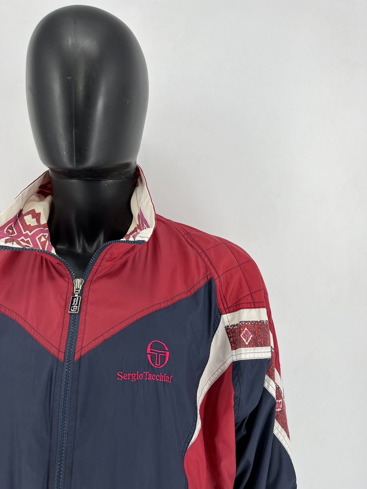 Sergio Tacchini × Vintage vintage 90s Sergio Tacchini Light Jackets Travis Style Size US L / EU 52-54 / 3 - 6 Thumbnail