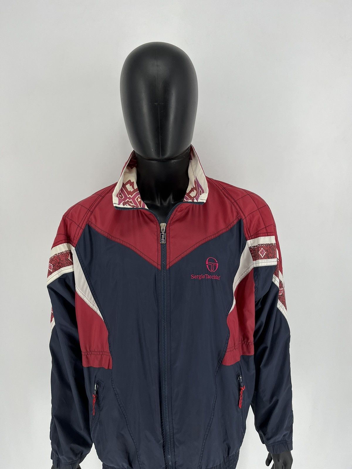 Sergio Tacchini × Vintage vintage 90s Sergio Tacchini Light Jackets Travis Style Size US L / EU 52-54 / 3 - 5 Thumbnail