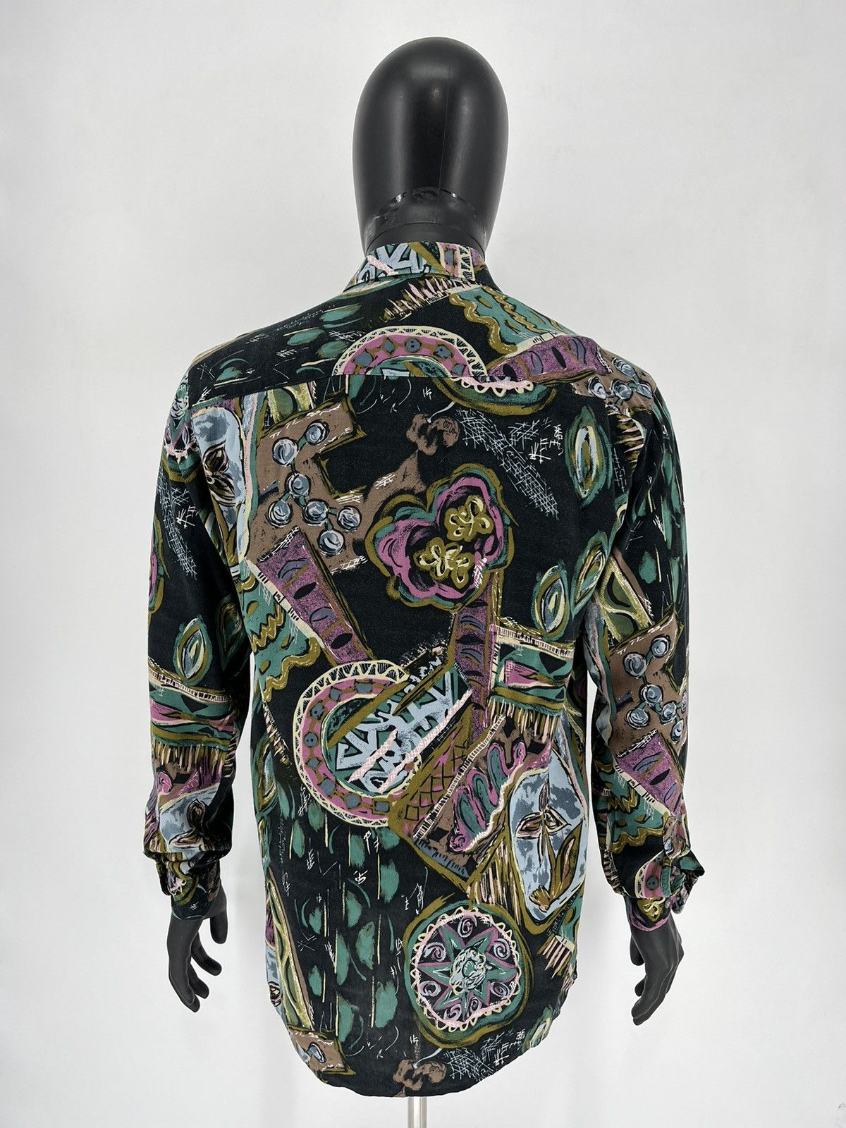Vintage Vintage carmarque Art Streetwear Hawaiian Travis Scott styl Size US S / EU 44-46 / 1 - 7 Thumbnail