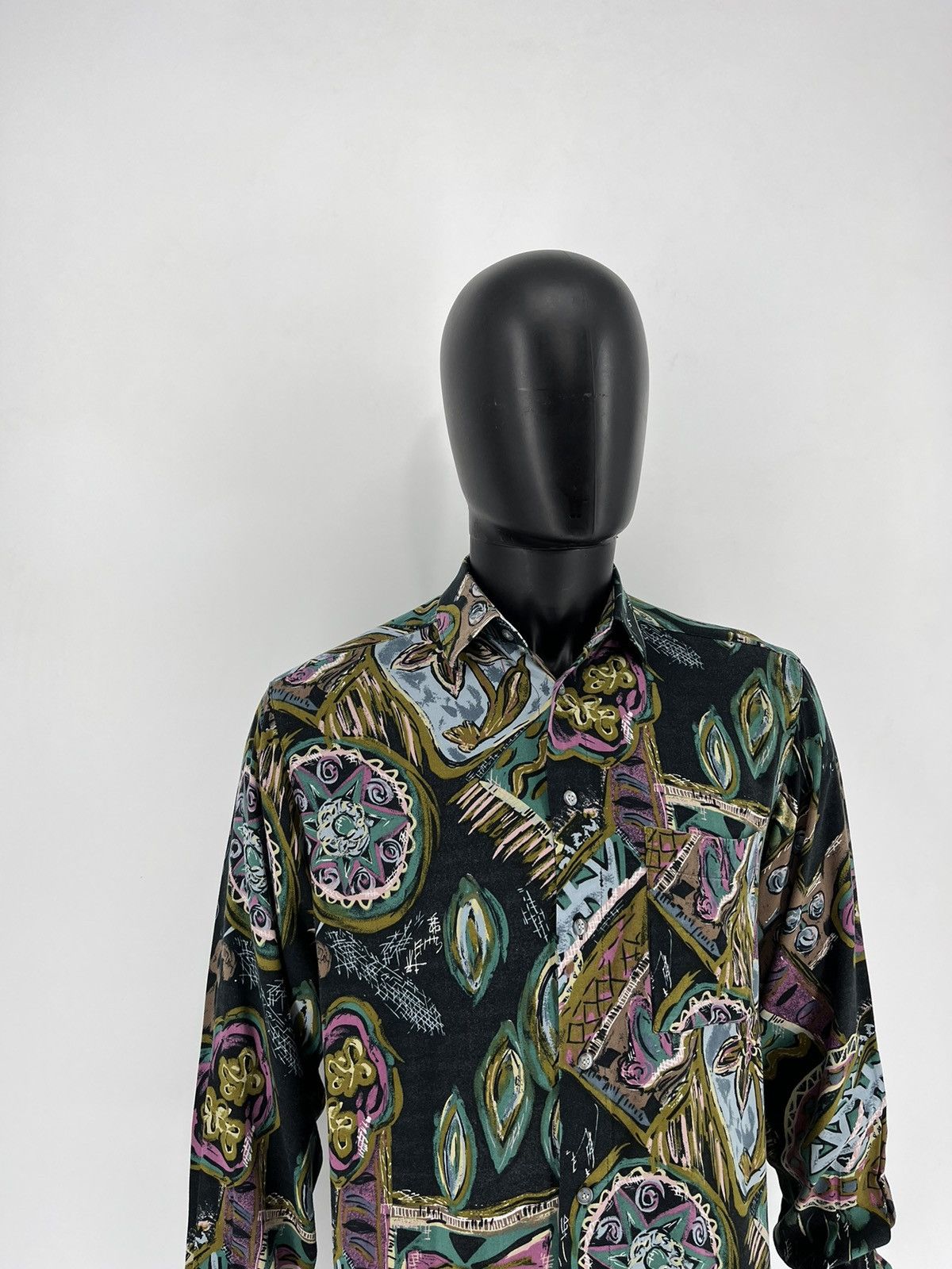 Vintage Vintage carmarque Art Streetwear Hawaiian Travis Scott styl Size US S / EU 44-46 / 1 - 3 Thumbnail
