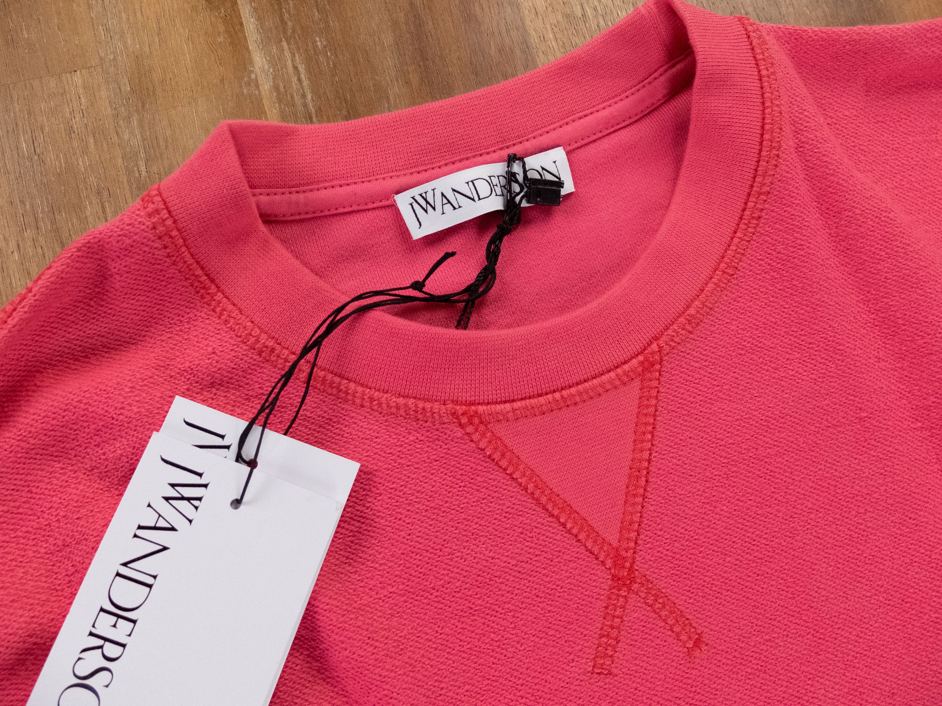 JW Anderson JW Anderson fuchsia pink Inside Out logo sweatshirt Large Size L / US 10 / IT 46 - 6 Thumbnail