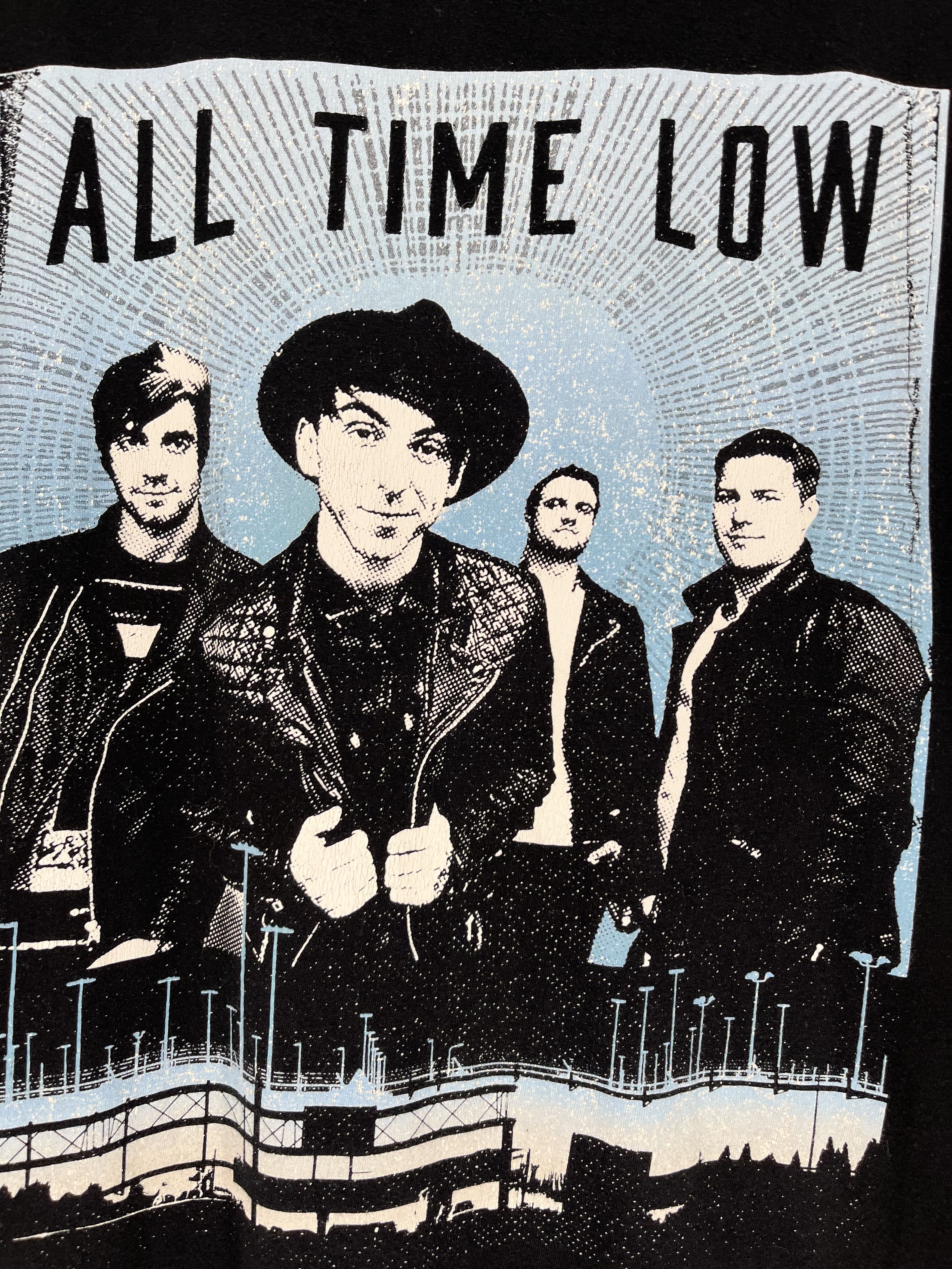 Band Tees × Vintage Vintage Y2K All Time Low tour 2006-2008 Band Tee Size US M / EU 48-50 / 2 - 5 Thumbnail