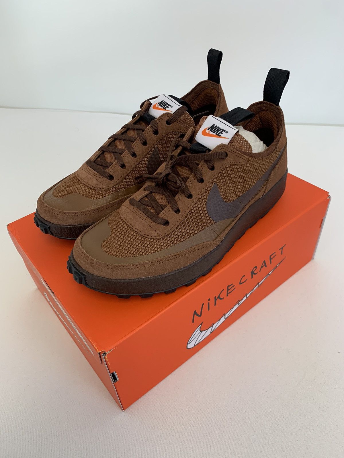 image of Nikecraft Tom Sachs General Purpose Shoe Brown, Men's (Size 9)