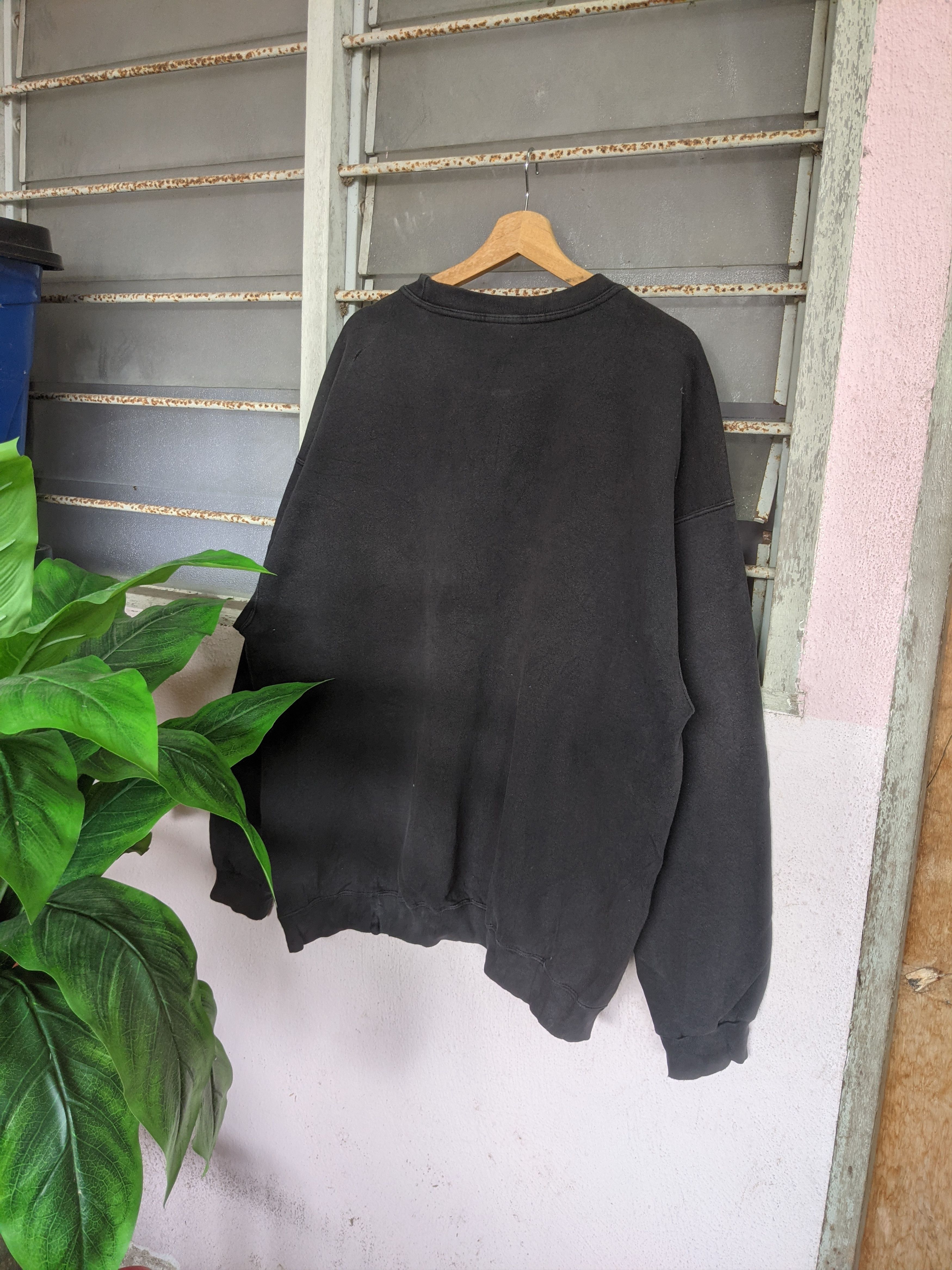 Nike Distressed Vintage Nike baggy sweatshirt Size US XL / EU 56 / 4 - 2 Thumbnail