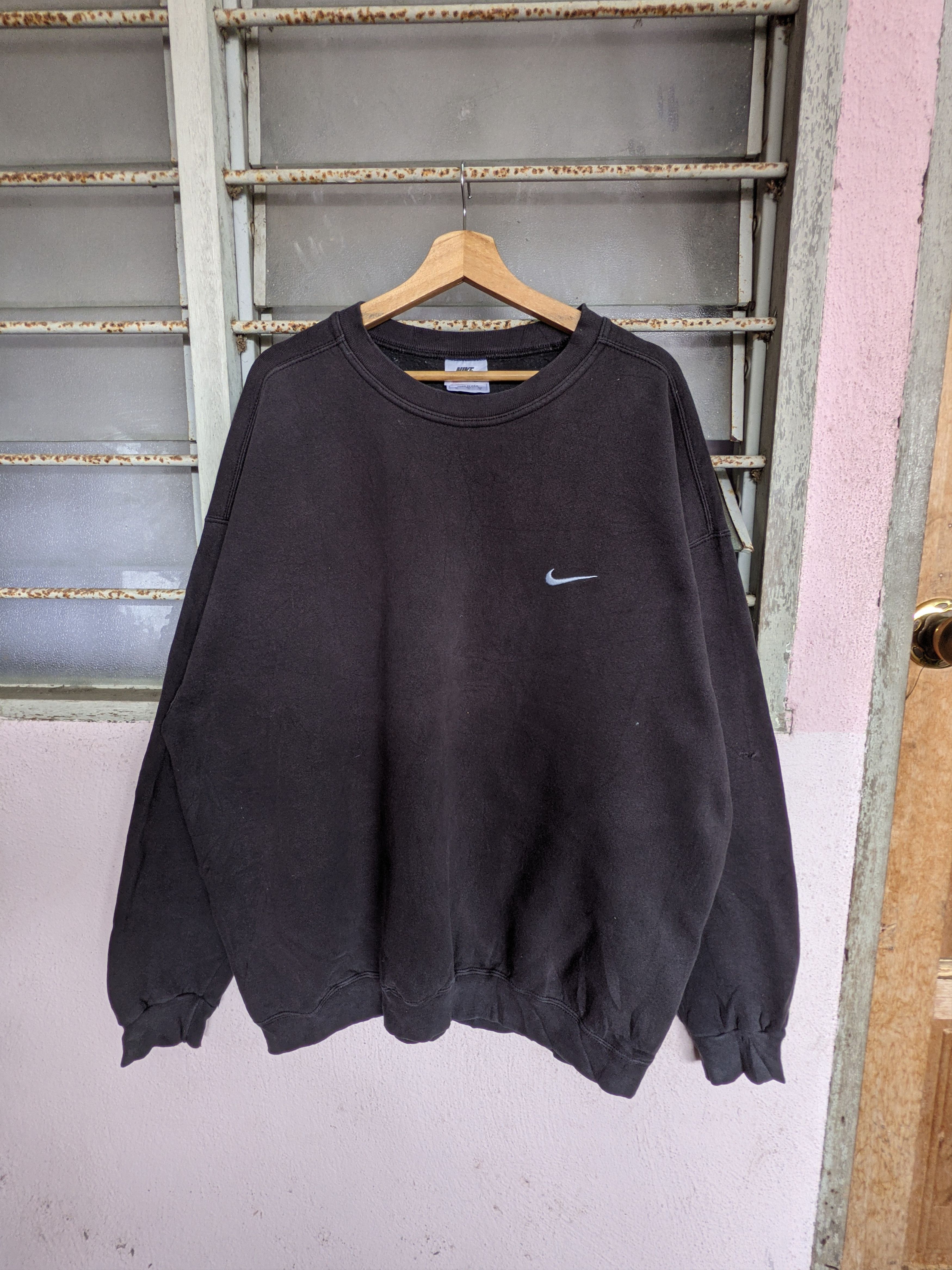 Nike Distressed Vintage Nike baggy sweatshirt Size US XL / EU 56 / 4 - 5 Thumbnail