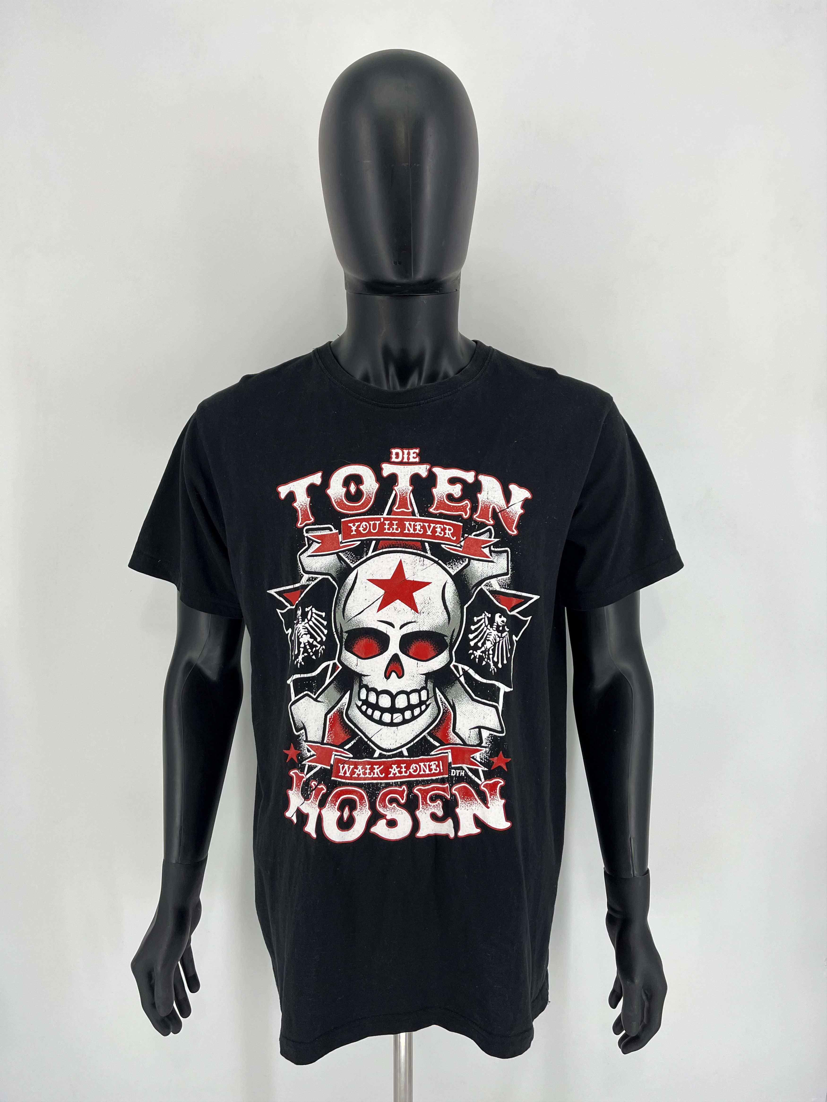 Band Tees Vintage Die Toten Hosen T-Shirt Size US XL / EU 56 / 4 - 2 Thumbnail