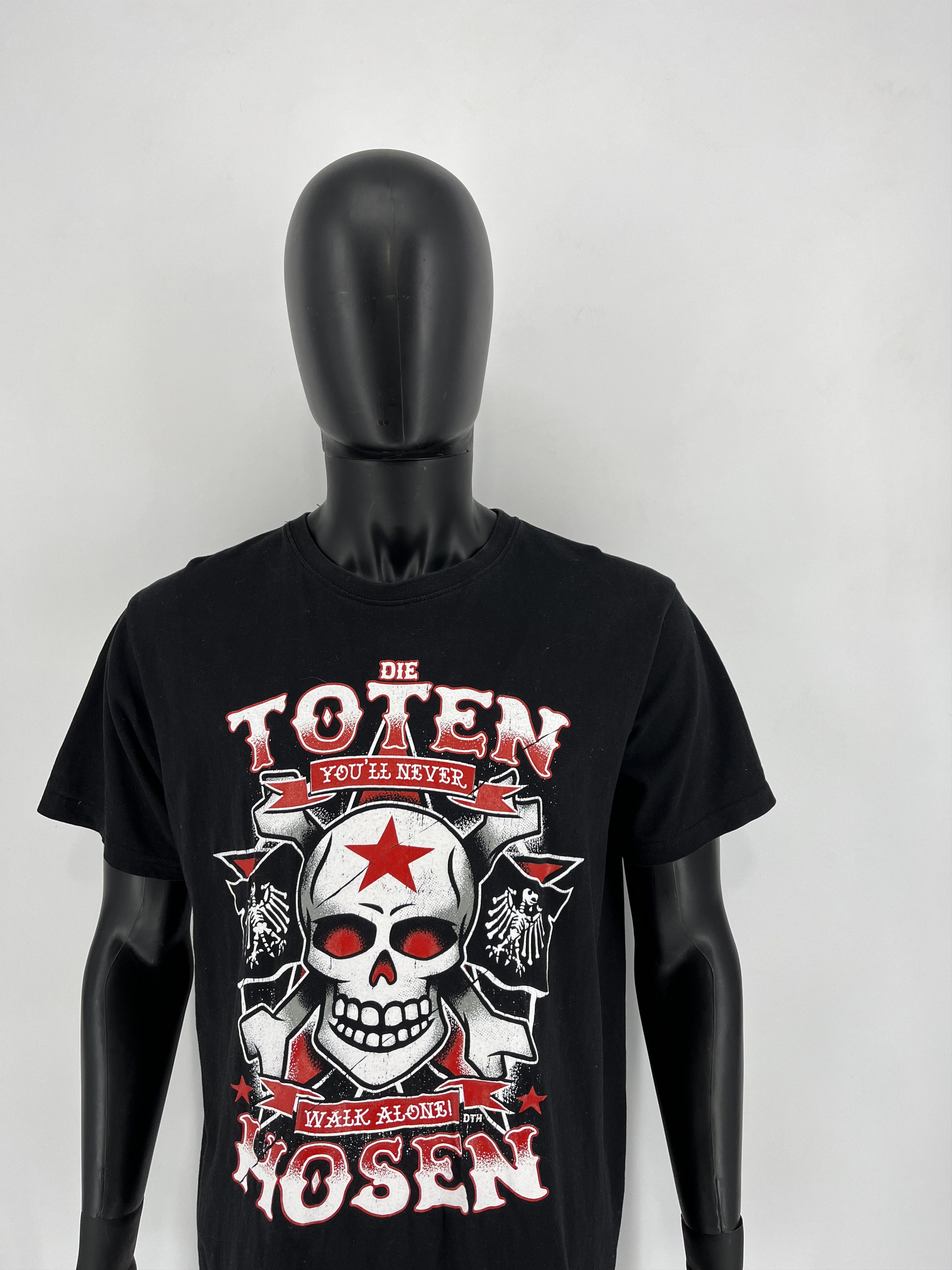 Band Tees Vintage Die Toten Hosen T-Shirt Size US XL / EU 56 / 4 - 4 Thumbnail