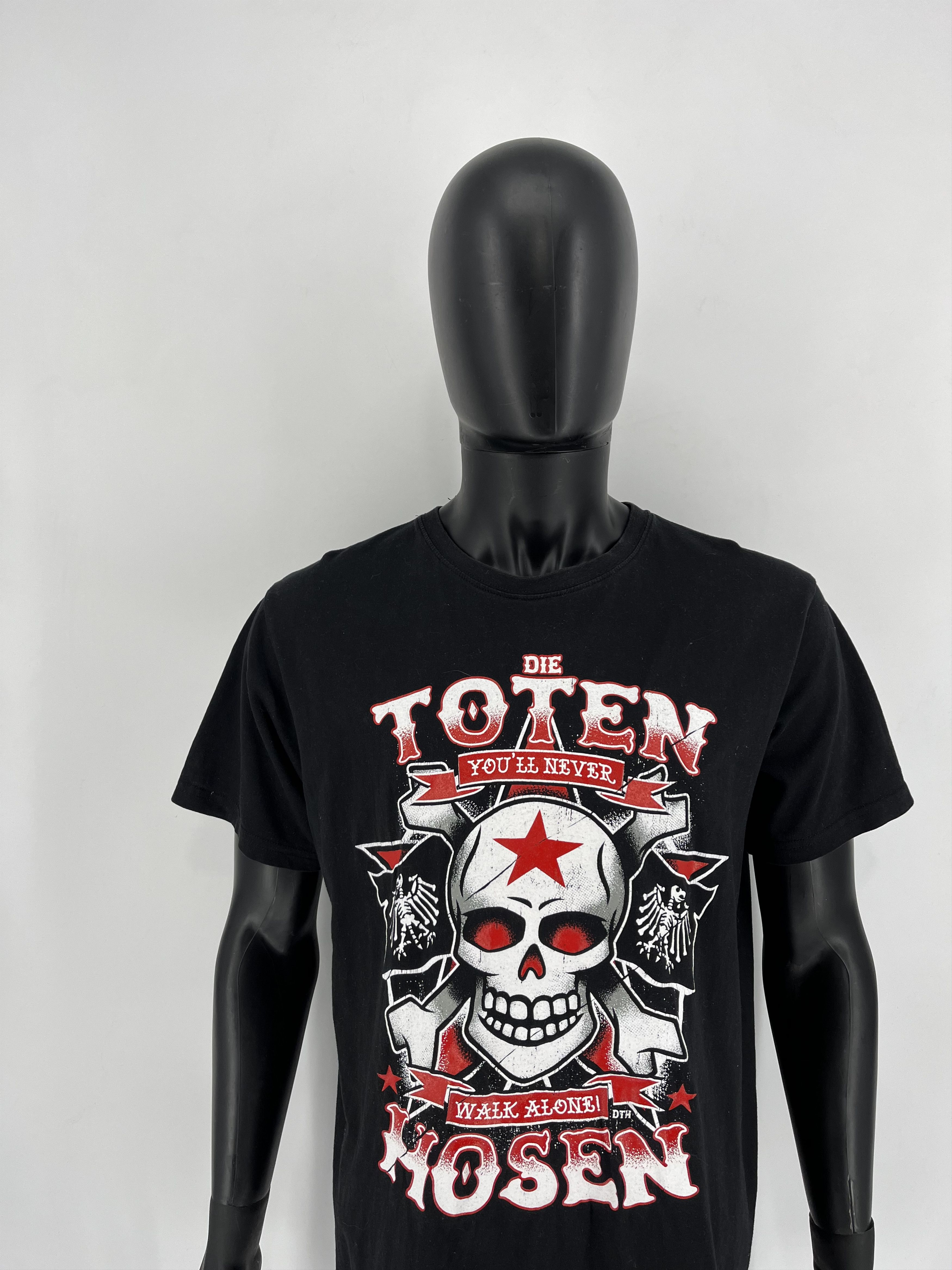 Band Tees Vintage Die Toten Hosen T-Shirt Size US XL / EU 56 / 4 - 3 Thumbnail