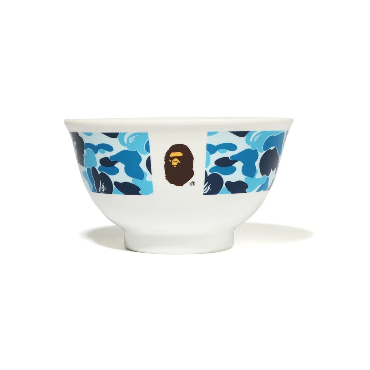 image of Bape Abc Camo Rice Bowl Blue, Men's