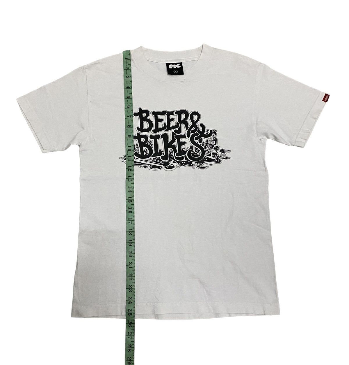 FTC × Japanese Brand × Vintage Steals‼️Vintage FTC Wbase Beer & Bikes White Tee Size US S / EU 44-46 / 1 - 10 Thumbnail