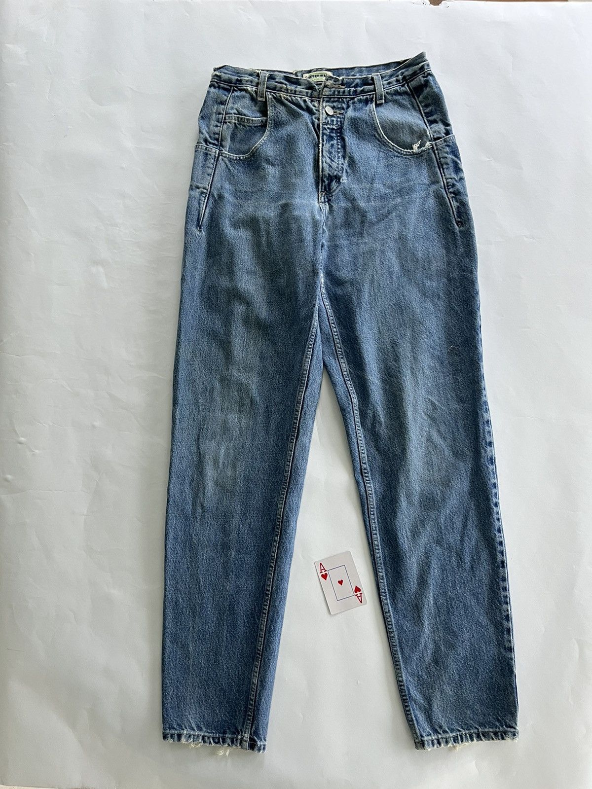 Guess Vintage Guess Jeans Mens Blue Denim Stone Wash USA 90s Size US 30 / EU 46 - 6 Thumbnail