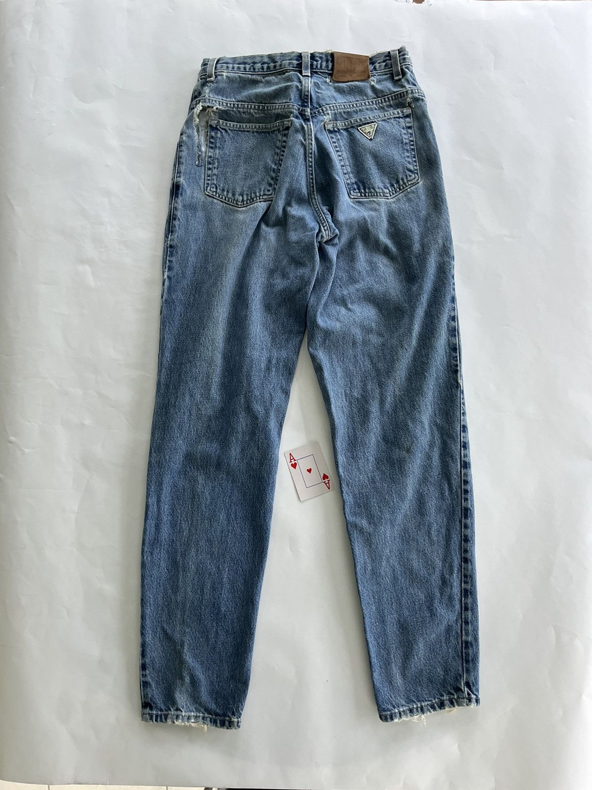 Guess Vintage Guess Jeans Mens Blue Denim Stone Wash USA 90s Size US 30 / EU 46 - 5 Thumbnail