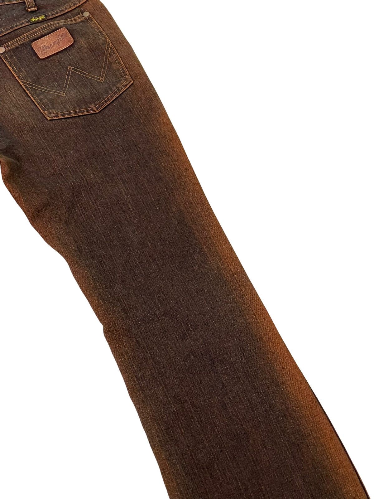 Wrangler Flare Jeans Wrangler Distress Mud Wash Denim Boot Cut 1🟦5 Size US 30 / EU 46 - 16 Thumbnail
