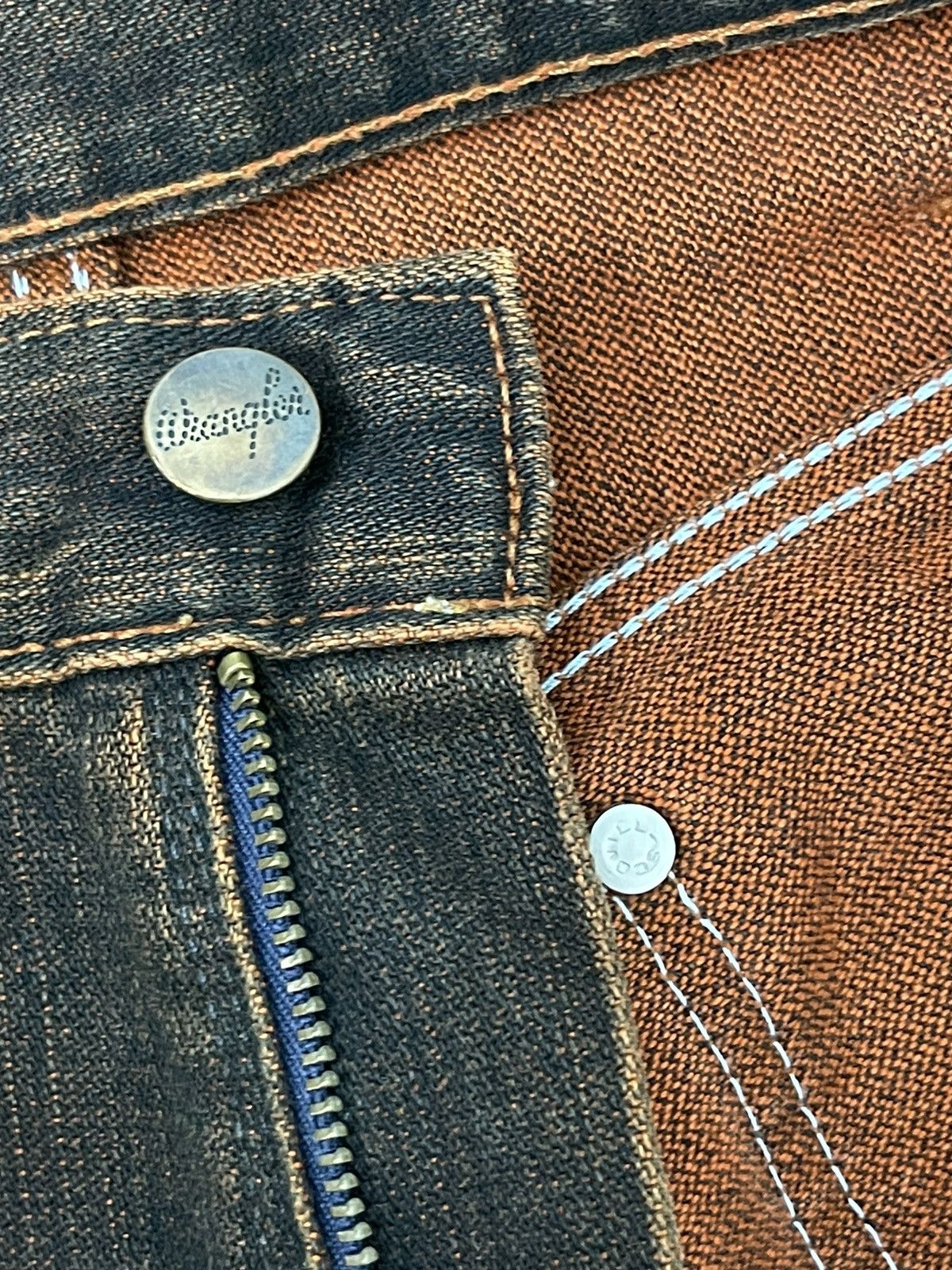 Wrangler Flare Jeans Wrangler Distress Mud Wash Denim Boot Cut 1🟦5 Size US 30 / EU 46 - 18 Thumbnail