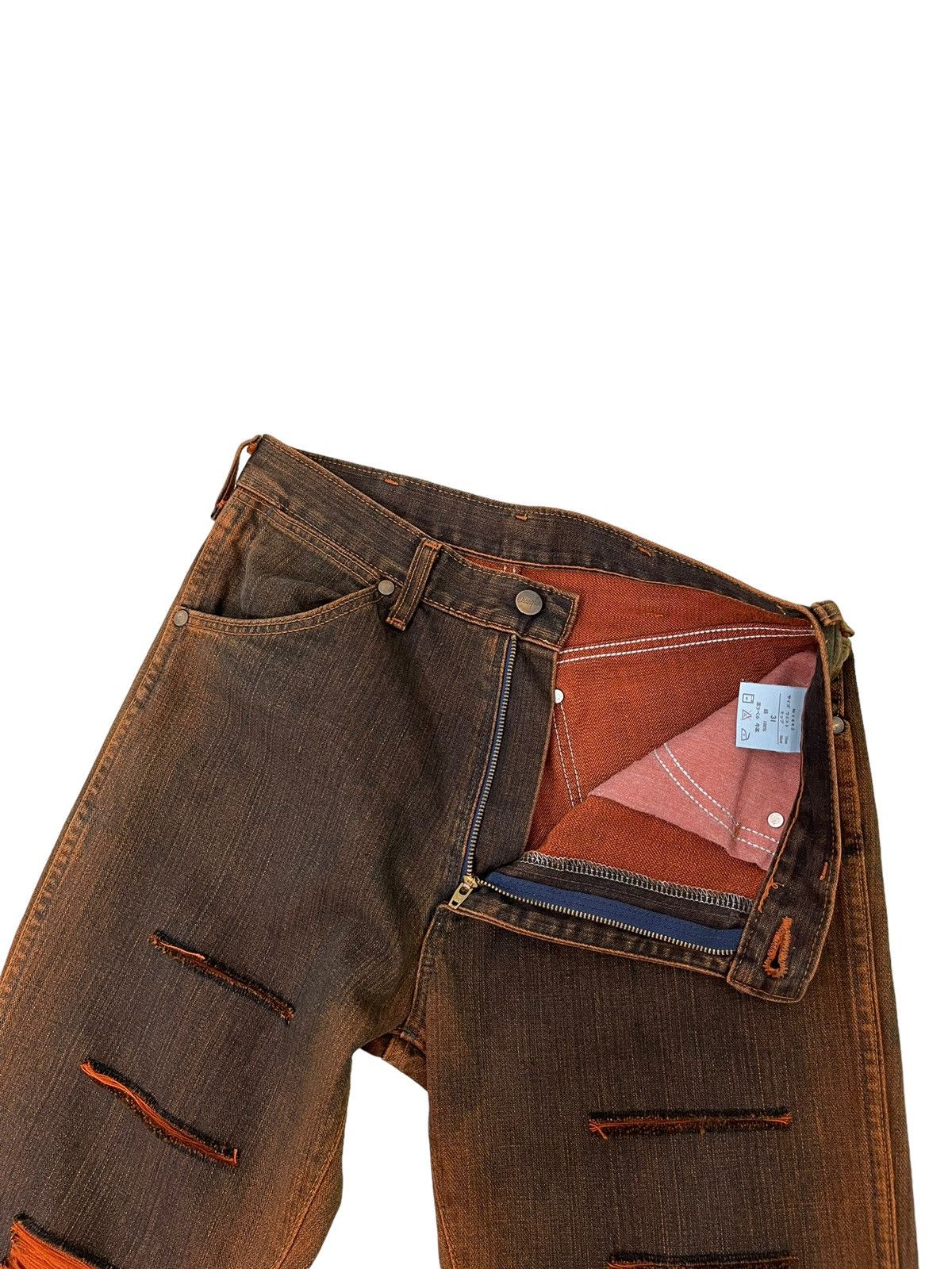 Wrangler Flare Jeans Wrangler Distress Mud Wash Denim Boot Cut 1🟦5 Size US 30 / EU 46 - 10 Thumbnail