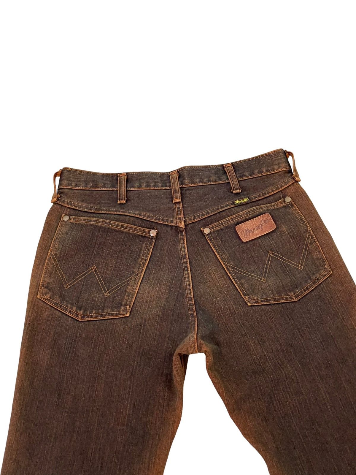 Wrangler Flare Jeans Wrangler Distress Mud Wash Denim Boot Cut 1🟦5 Size US 30 / EU 46 - 17 Thumbnail
