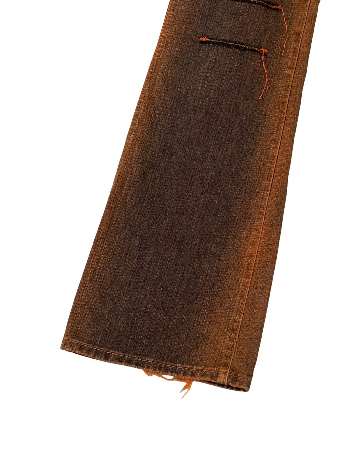 Wrangler Flare Jeans Wrangler Distress Mud Wash Denim Boot Cut 1🟦5 Size US 30 / EU 46 - 5 Thumbnail