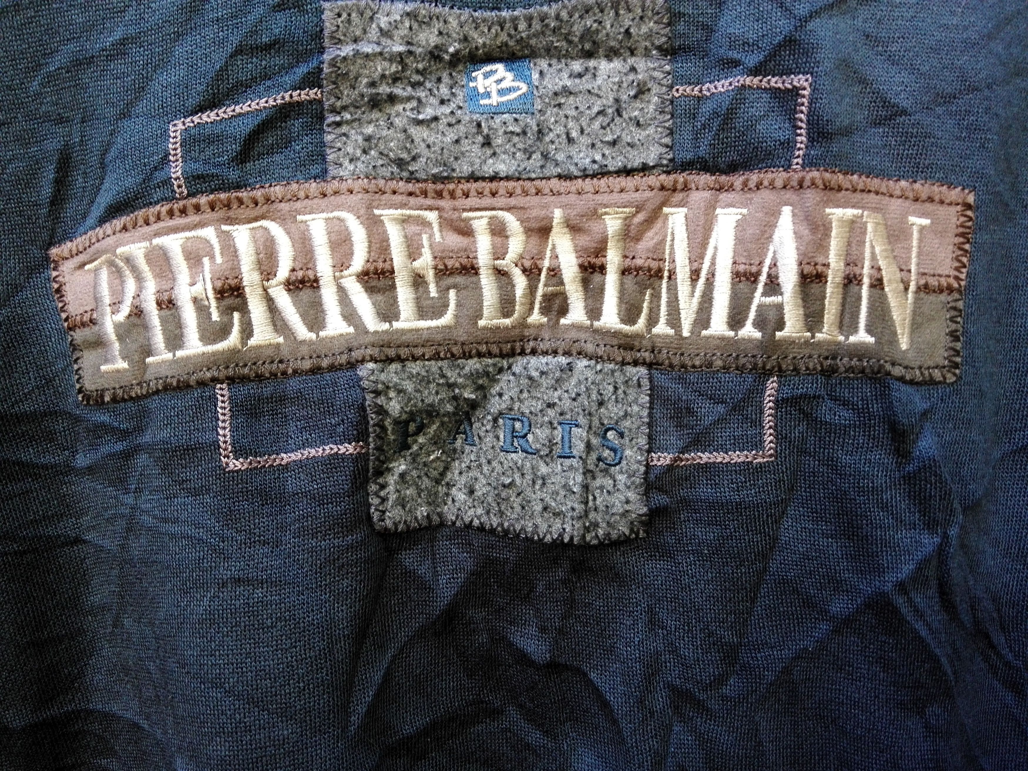 Designer × Pierre Balmain Pierre Balmain Sweatshirt Crewneck Medium Size Size US M / EU 48-50 / 2 - 3 Thumbnail