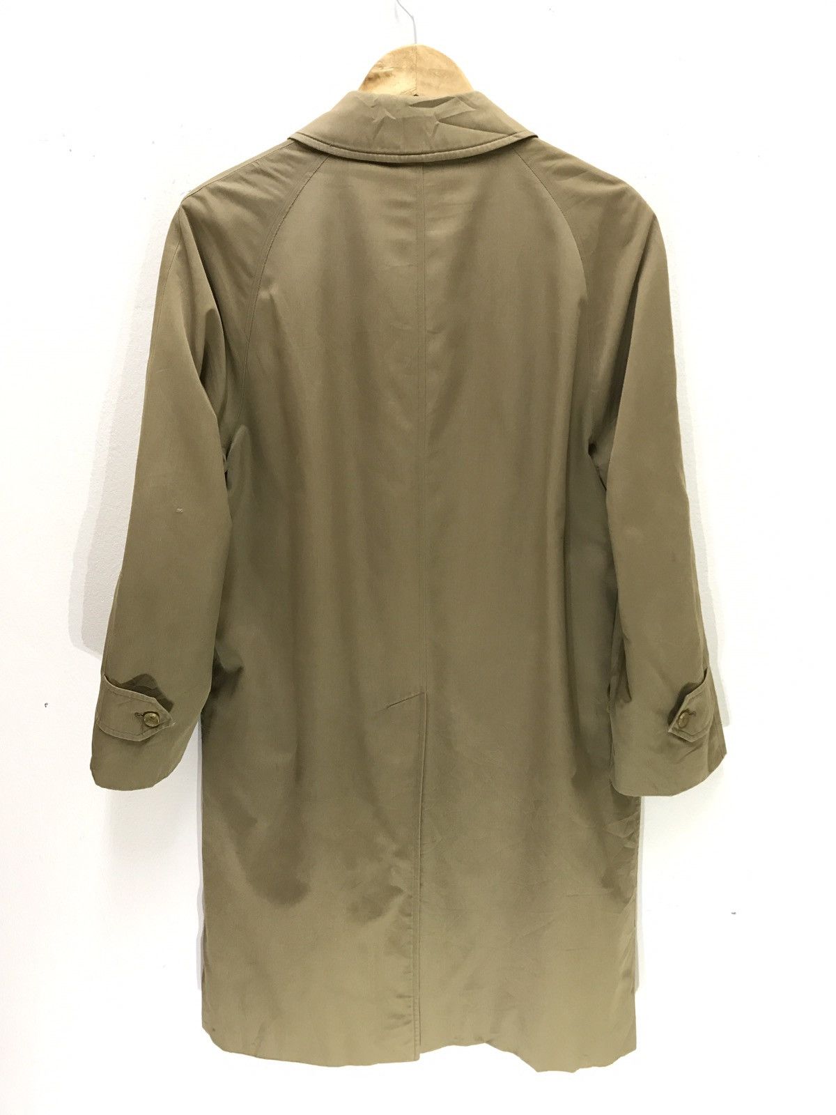 Burberry 🐎Made in England Burberrys Over Coat Nova Check Lining Size US M / EU 48-50 / 2 - 4 Thumbnail