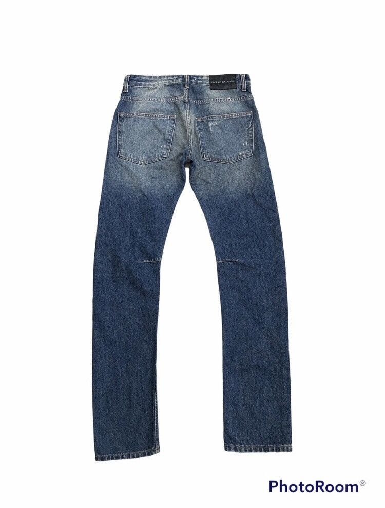 Japanese Brand × Vintage Vintage Pierre Balmain Distressed Ripped Jeans Size US 30 / EU 46 - 8 Thumbnail