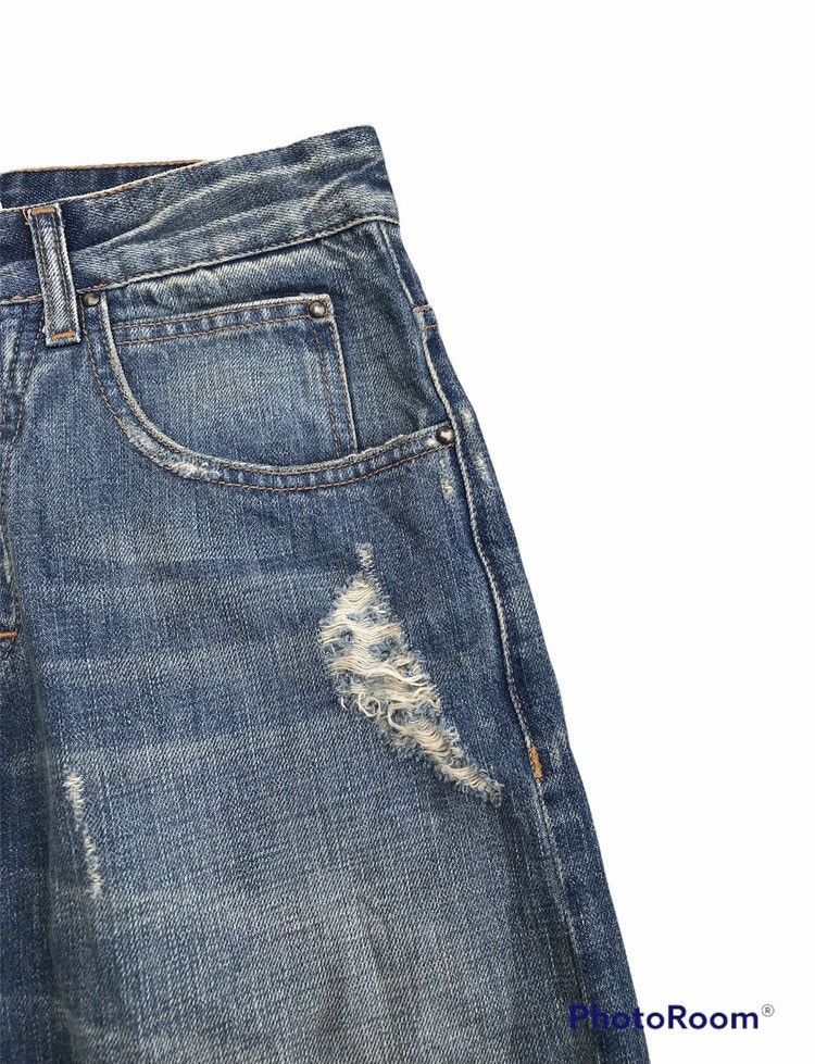 Japanese Brand × Vintage Vintage Pierre Balmain Distressed Ripped Jeans Size US 30 / EU 46 - 7 Thumbnail