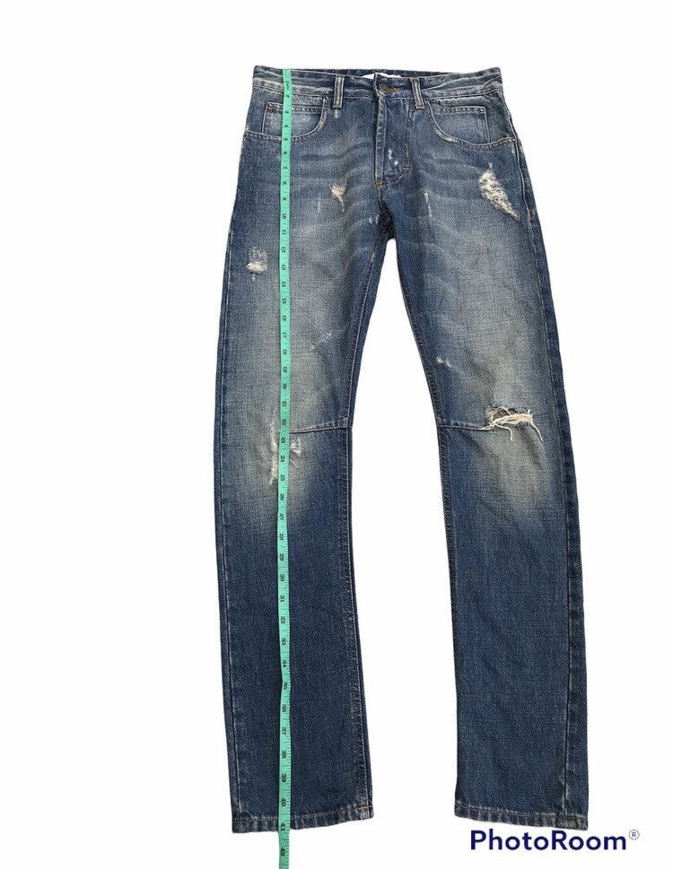 Japanese Brand × Vintage Vintage Pierre Balmain Distressed Ripped Jeans Size US 30 / EU 46 - 14 Thumbnail