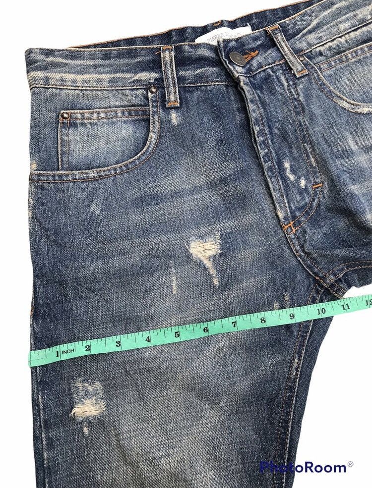Japanese Brand × Vintage Vintage Pierre Balmain Distressed Ripped Jeans Size US 30 / EU 46 - 17 Thumbnail