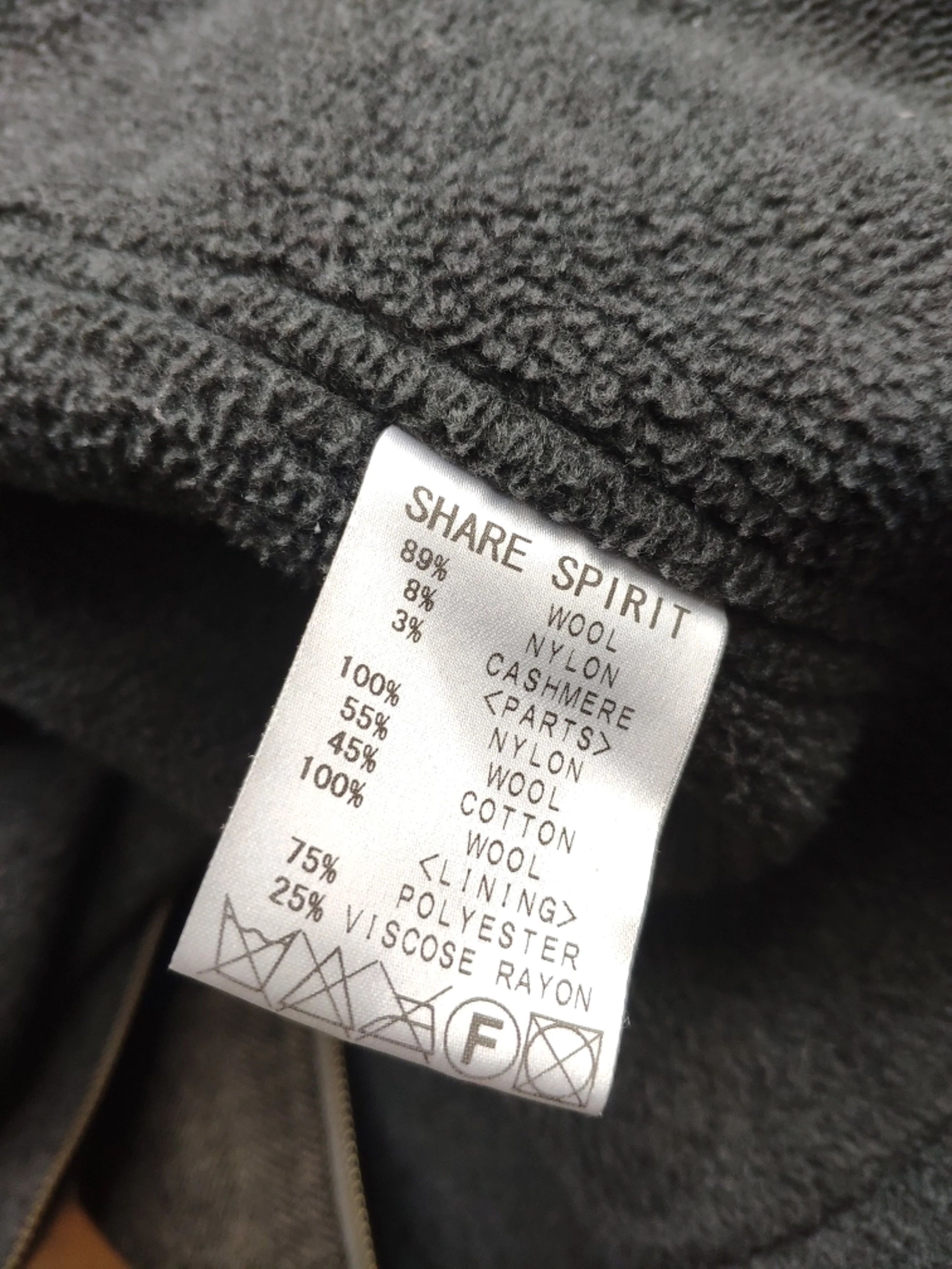 Share Spirit Homme Wool, nylon and fleece parka.Like Undercover or Visvim Size US S / EU 44-46 / 1 - 7 Thumbnail