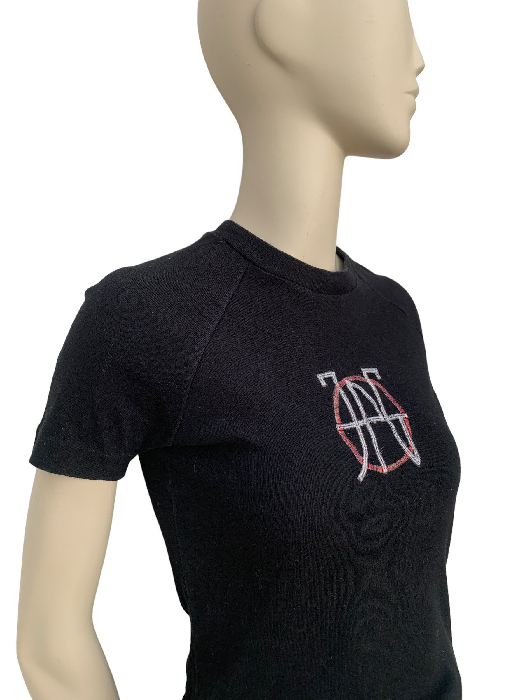 Jean Paul Gaultier Vintage Black T-shirt Size XS / US 0-2 / IT 36-38 - 3 Thumbnail