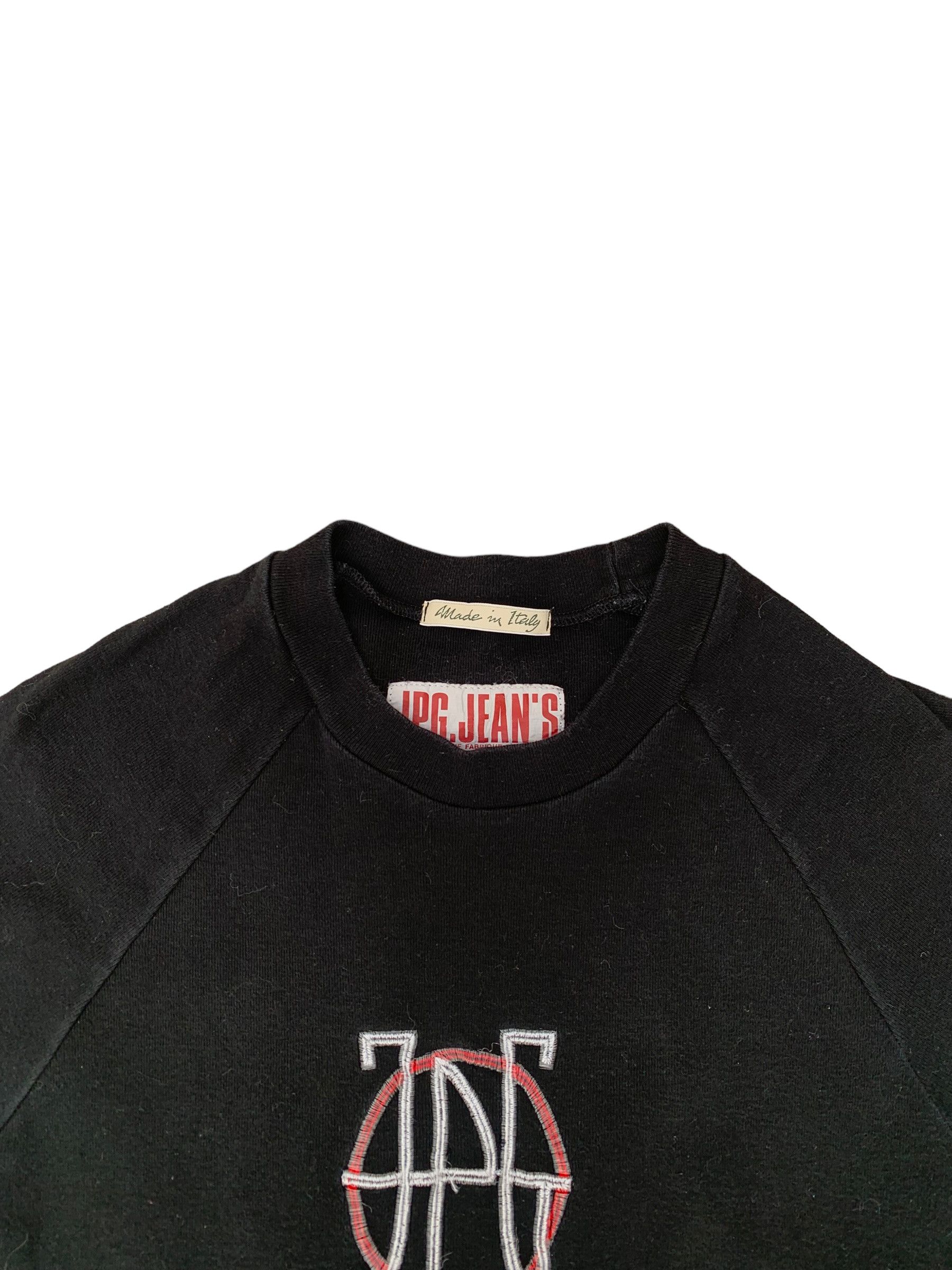 Jean Paul Gaultier Vintage Black T-shirt Size XS / US 0-2 / IT 36-38 - 4 Thumbnail