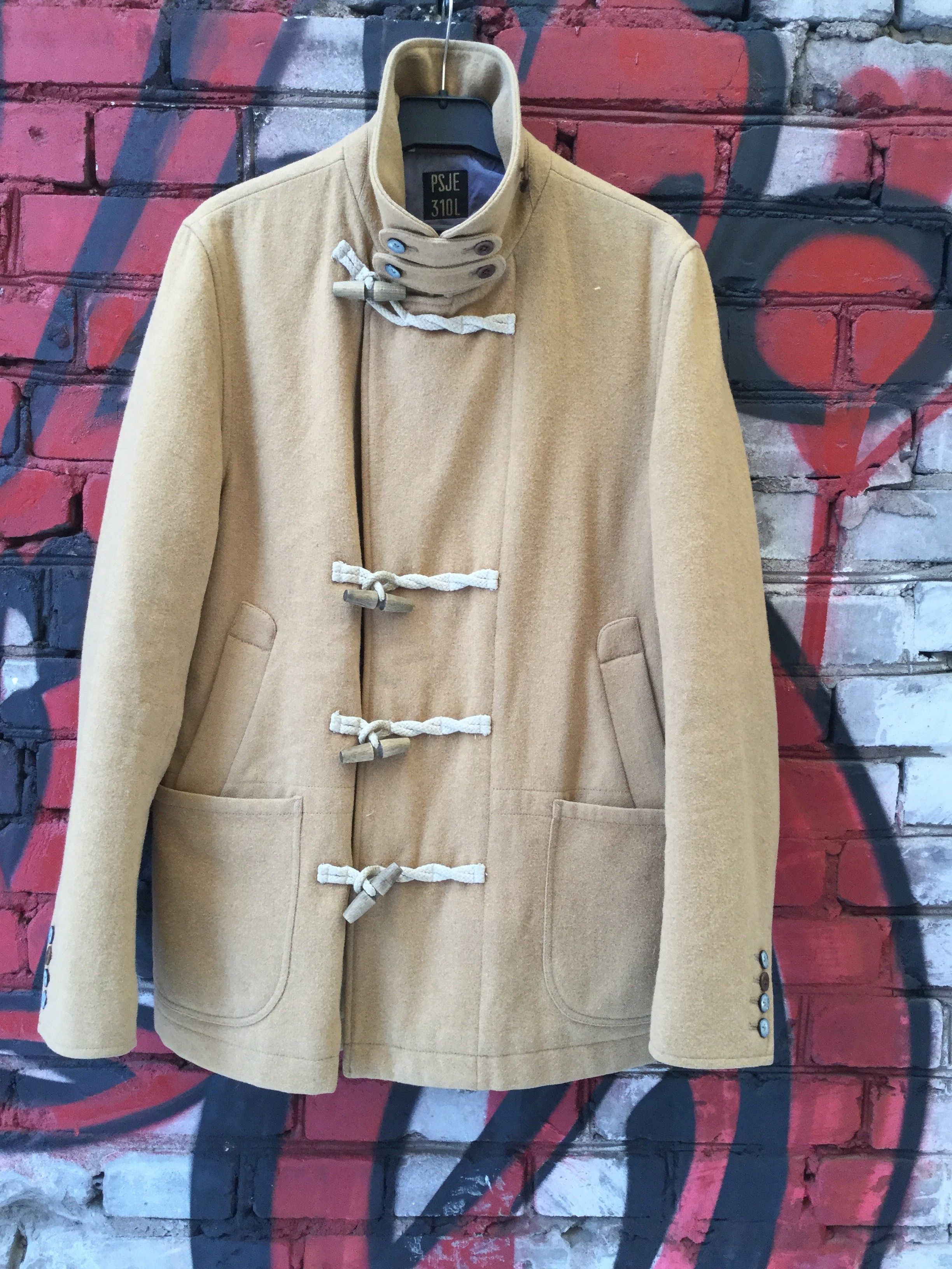 Pre-owned Paul Smith Psj Camel Coat.like Dries Van Noten Or Givenchy