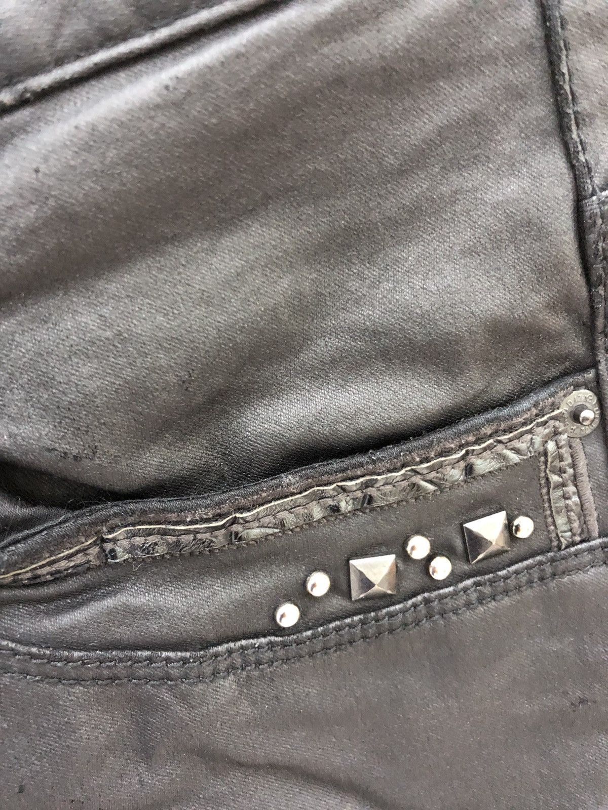 Seditionaries Distressed Cloud 72 premium denim Polyurethan fabrik Size US 33 - 6 Thumbnail