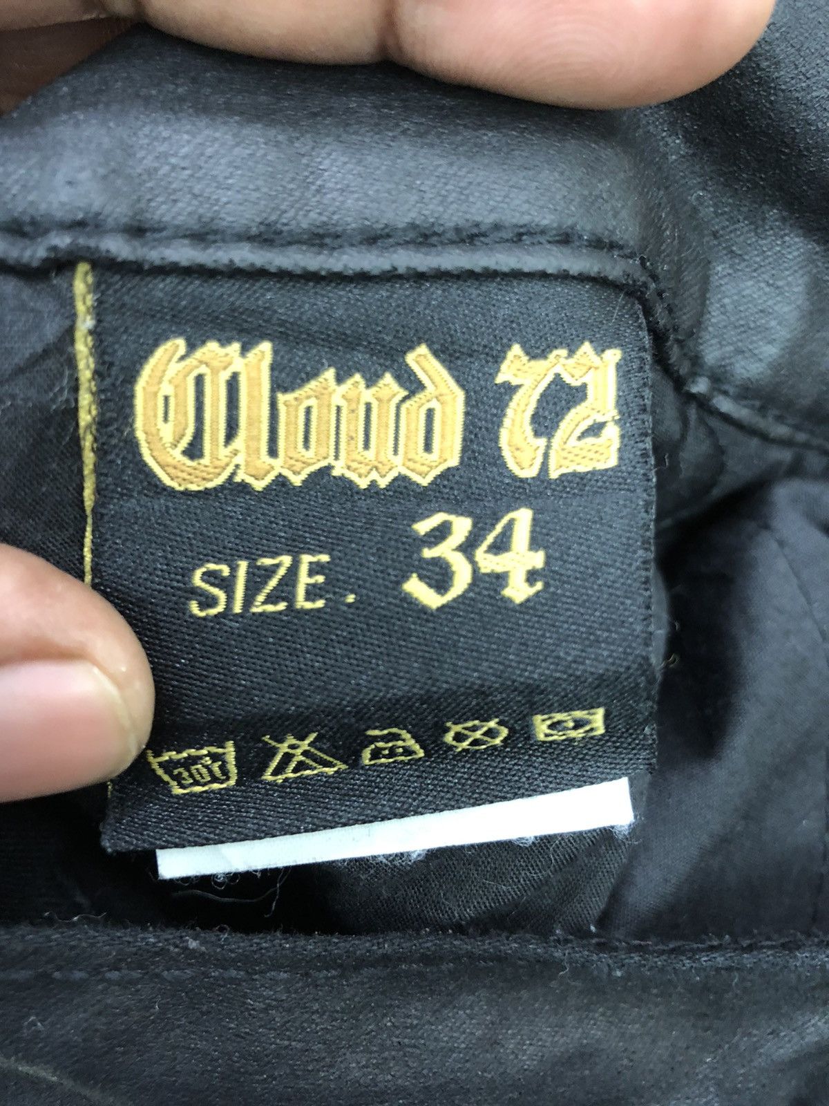 Seditionaries Distressed Cloud 72 premium denim Polyurethan fabrik Size US 33 - 15 Thumbnail