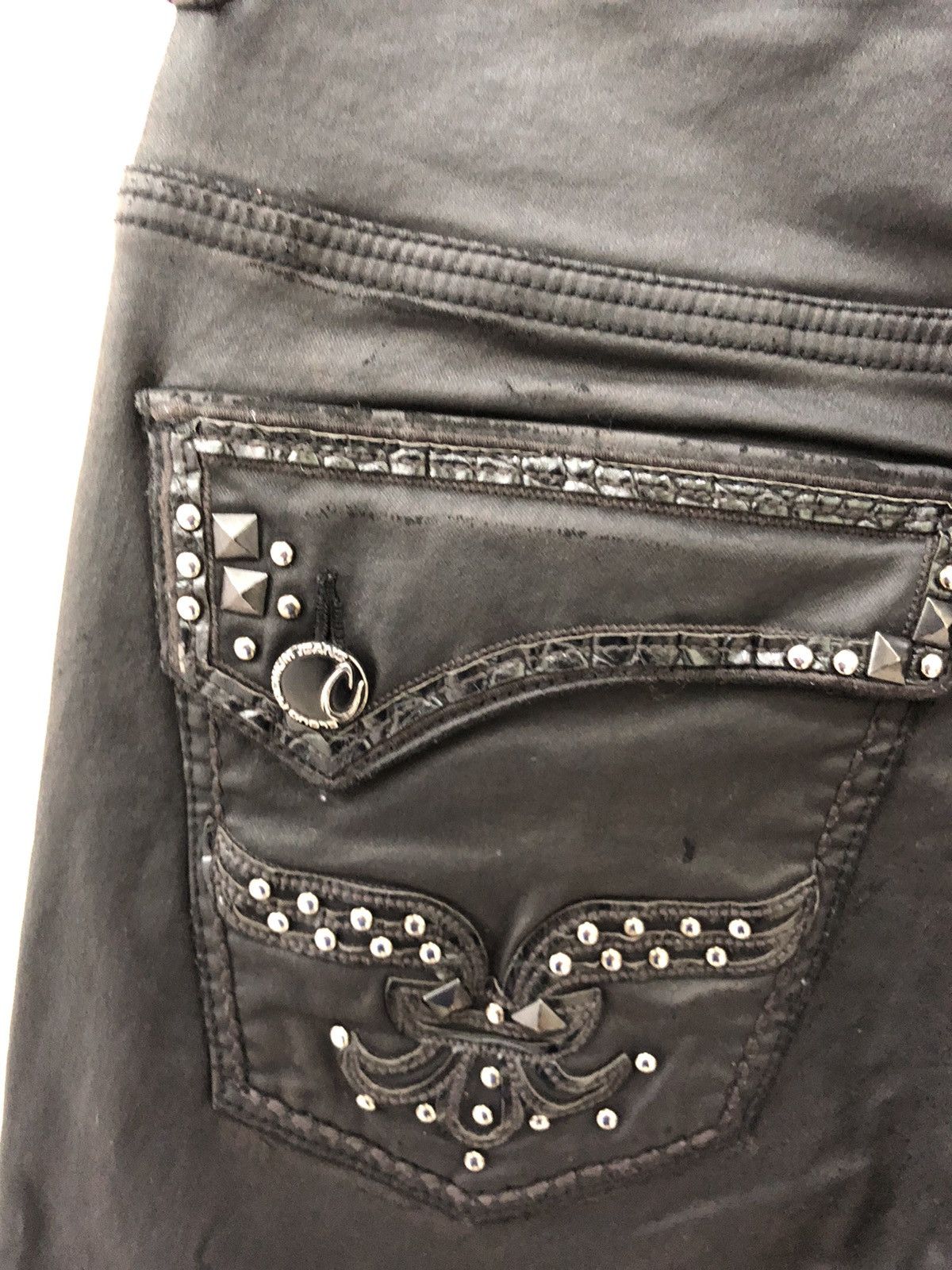 Seditionaries Distressed Cloud 72 premium denim Polyurethan fabrik Size US 33 - 13 Thumbnail